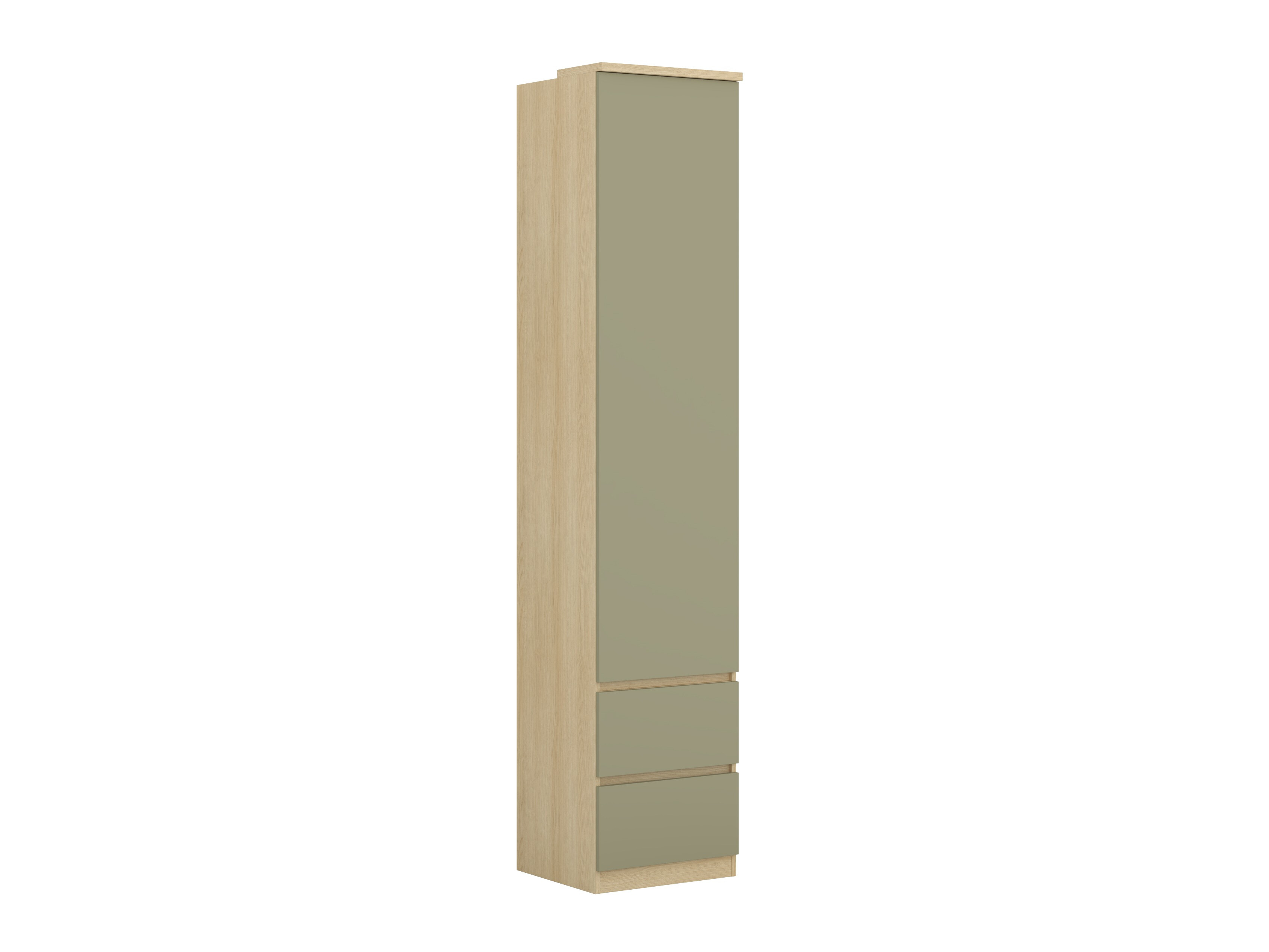 Bookcase Nolcala 115 (Oak + Eucalyptus)