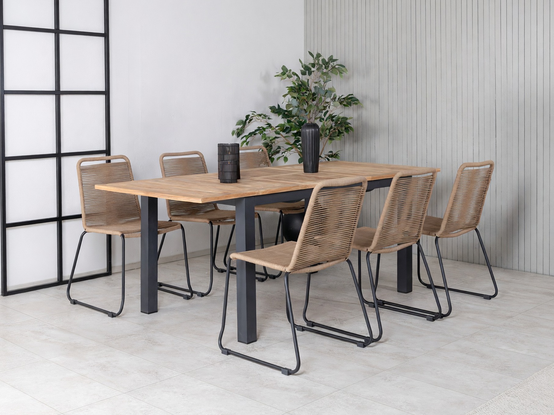 Σετ Τραπέζι και καρέκλες Dallas 5202