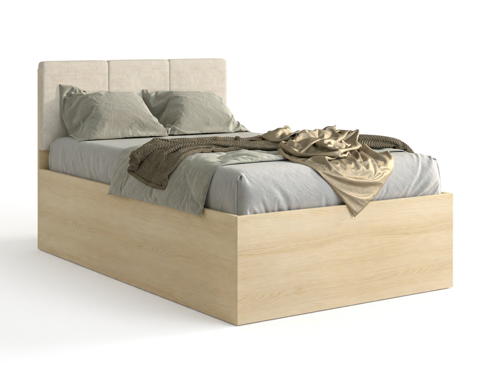 Σετ επίπλων Nolcala 121 (Δρυς + Μπεζ)