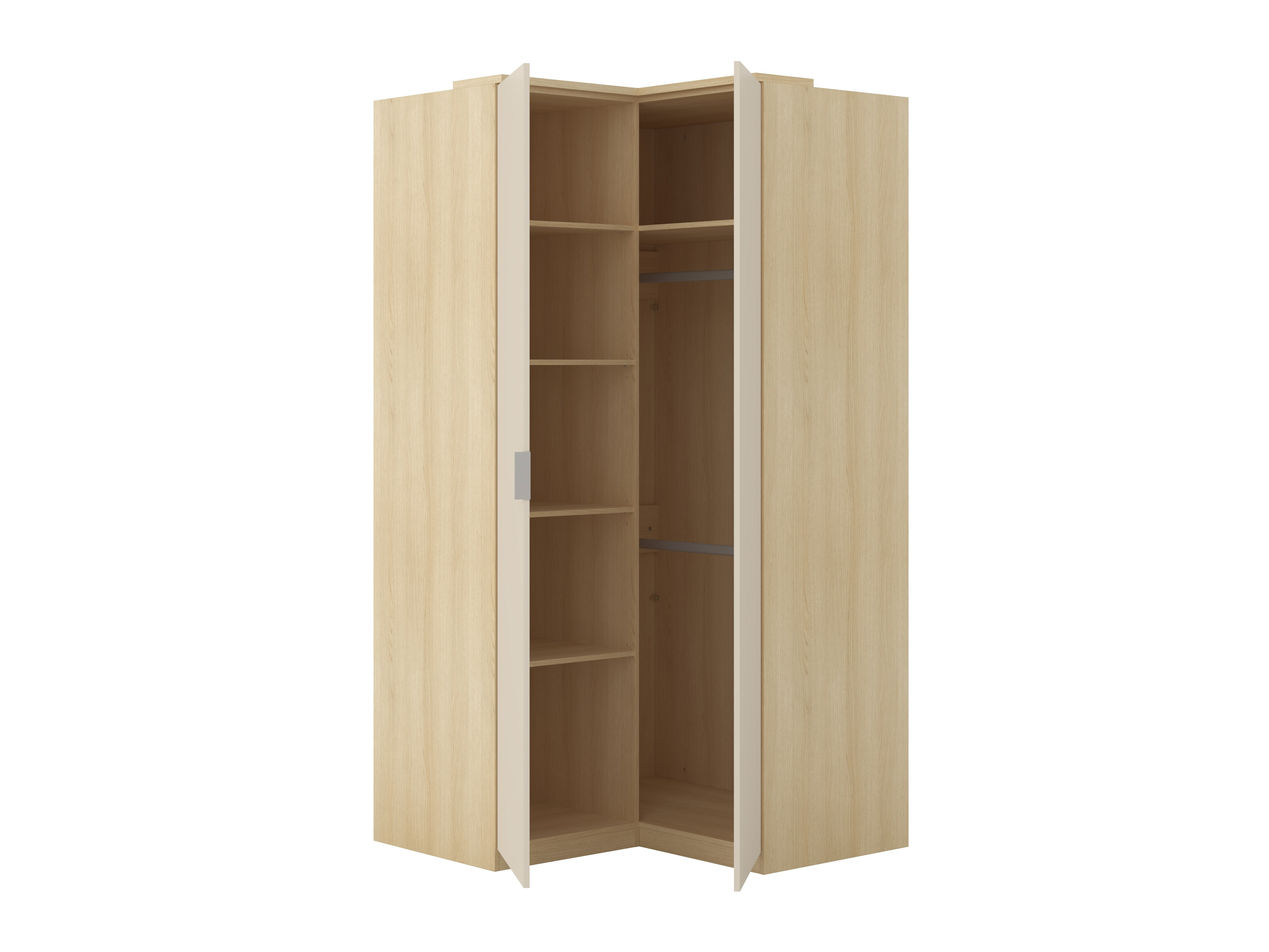 Σετ επίπλων Nolcala 121 (Δρυς + Μπεζ)