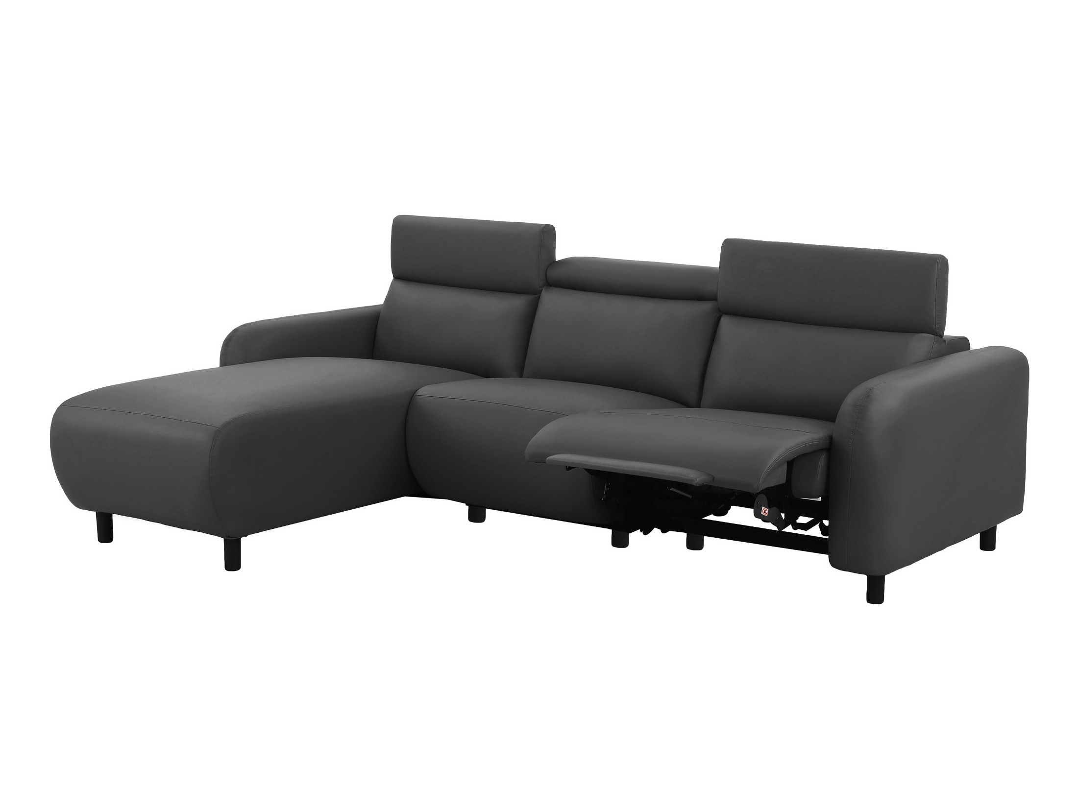 Corner sofa recliner Denton 1509 (Dark grey)