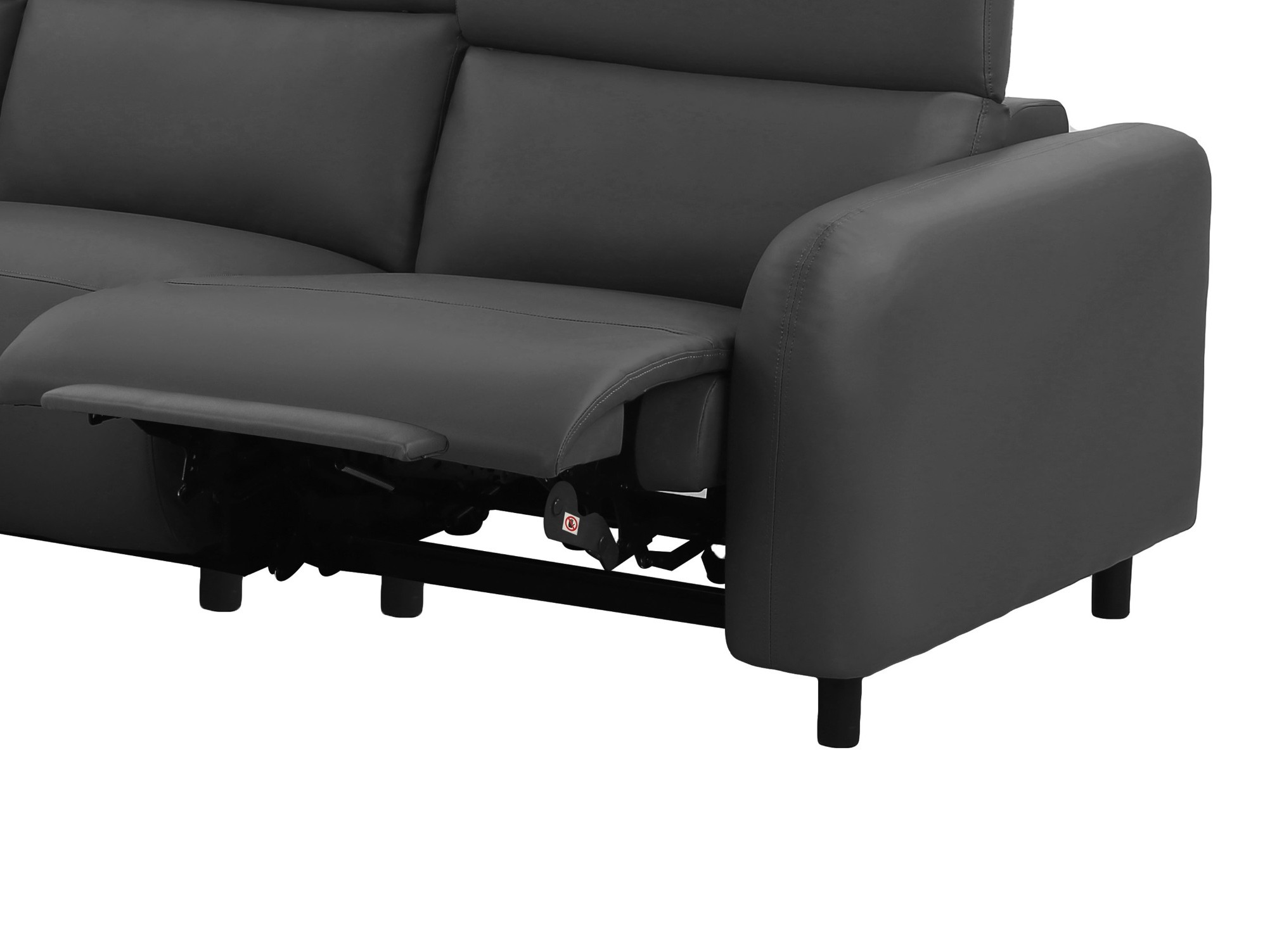Corner sofa recliner Denton 1509 (Dark grey)