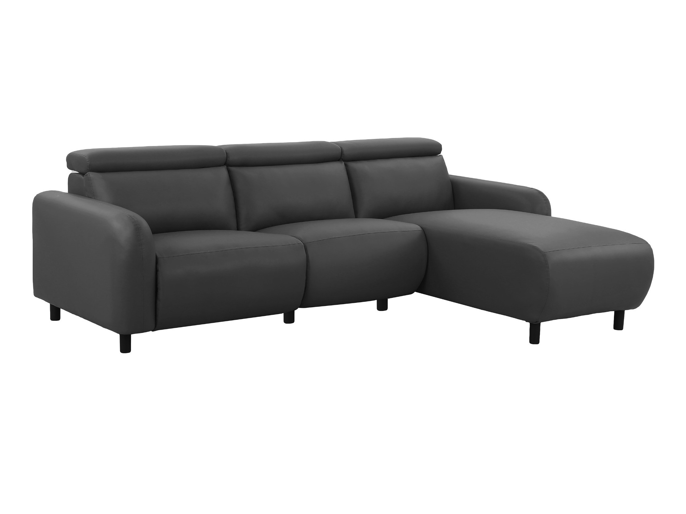 Corner sofa recliner Denton 1509 (Dark grey)