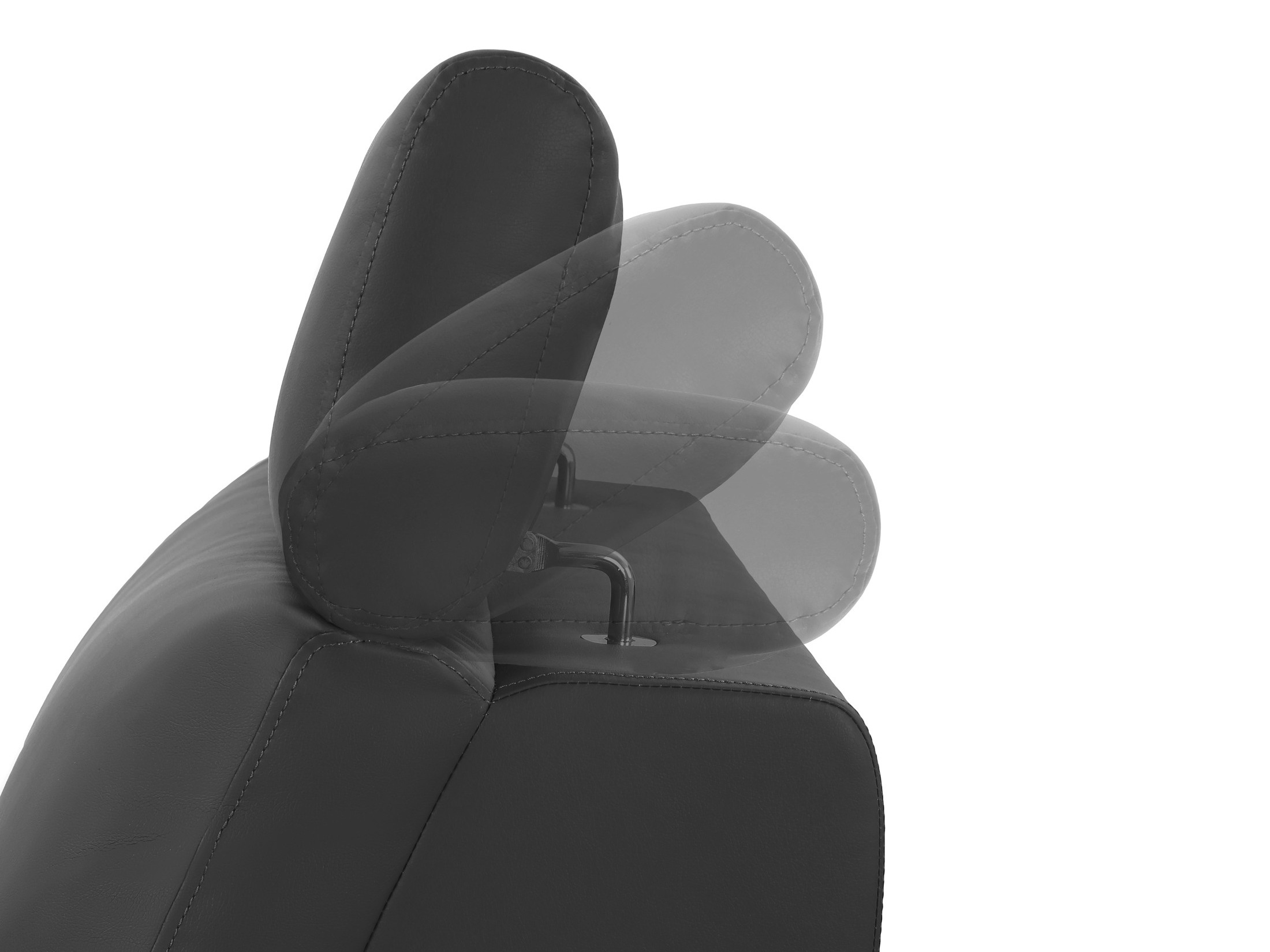 Ρυθμιζόμενος γωνιακός καναπές Denton 1509 (Σκούρο γκρι)