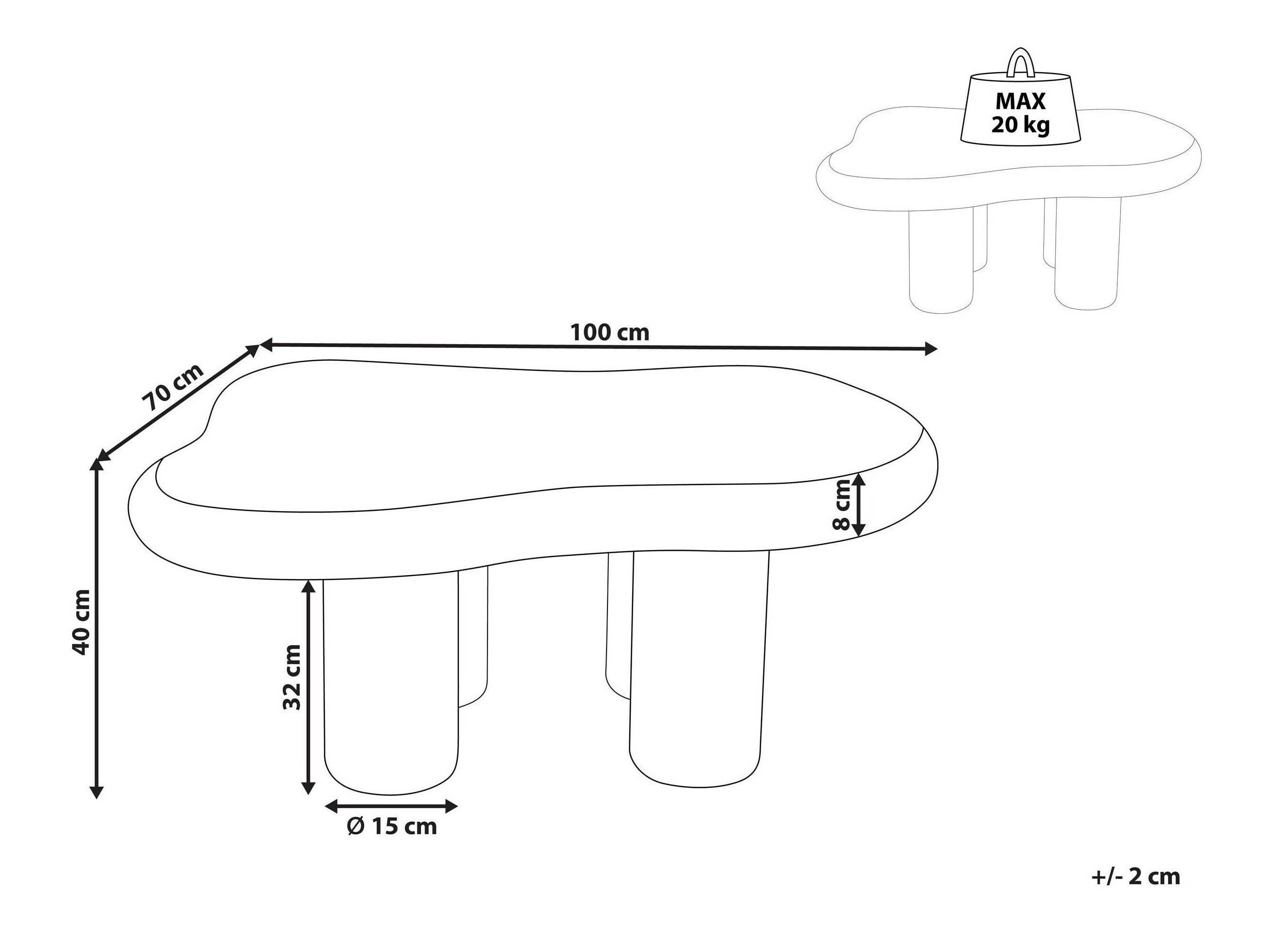 Τραπεζάκι σαλονιού SG4312