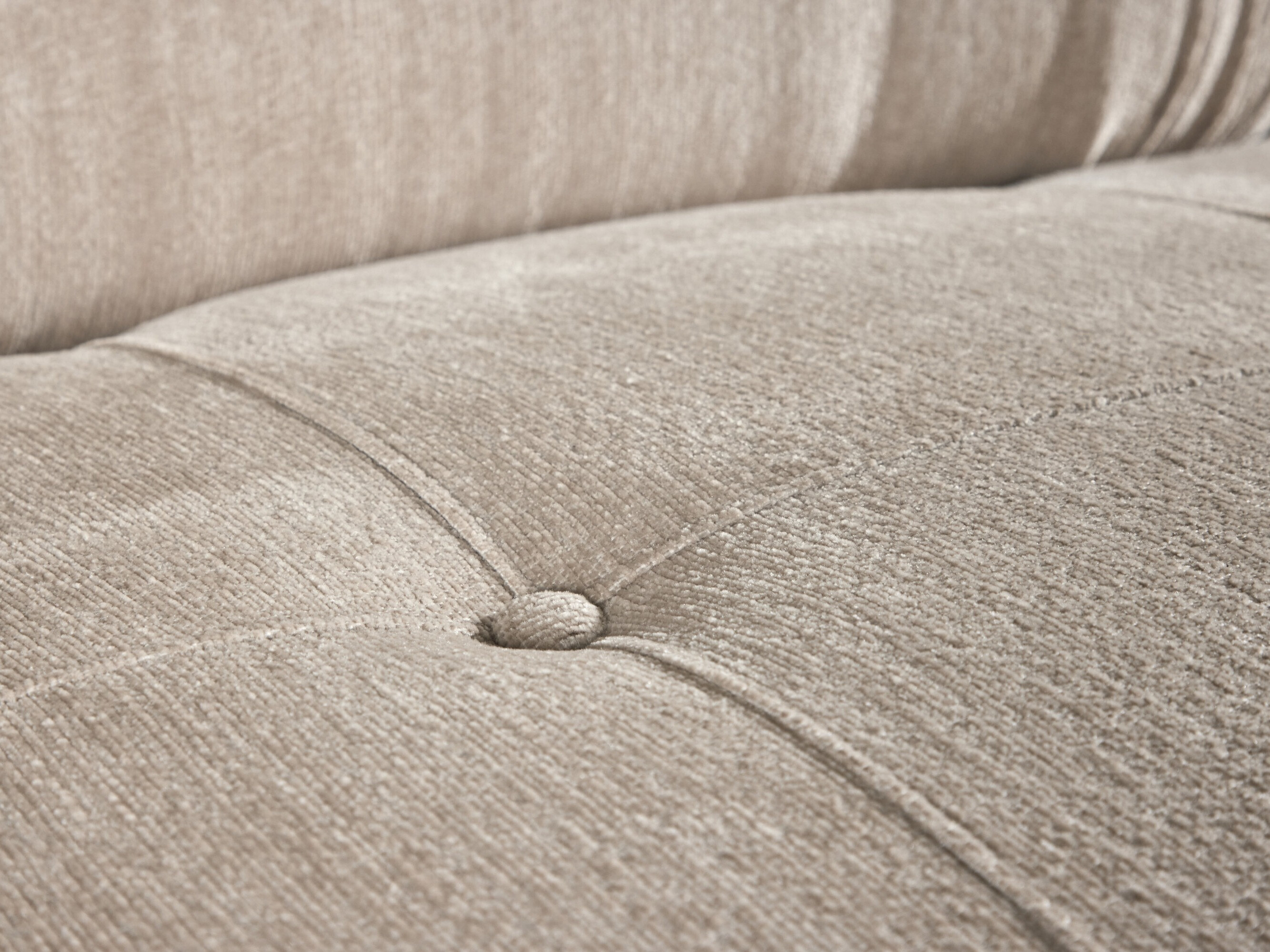 Αρθρωτός καναπές Evardale 104 (Μπεζ + Ασημί)