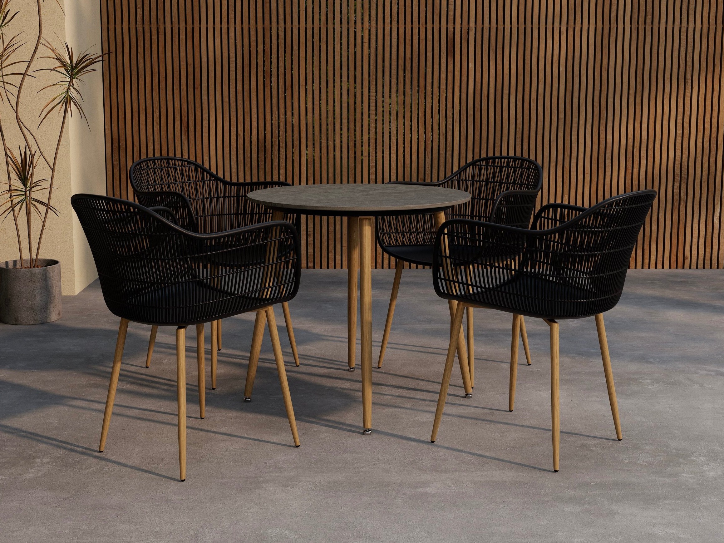 Σετ Τραπέζι και καρέκλες Dallas 5221