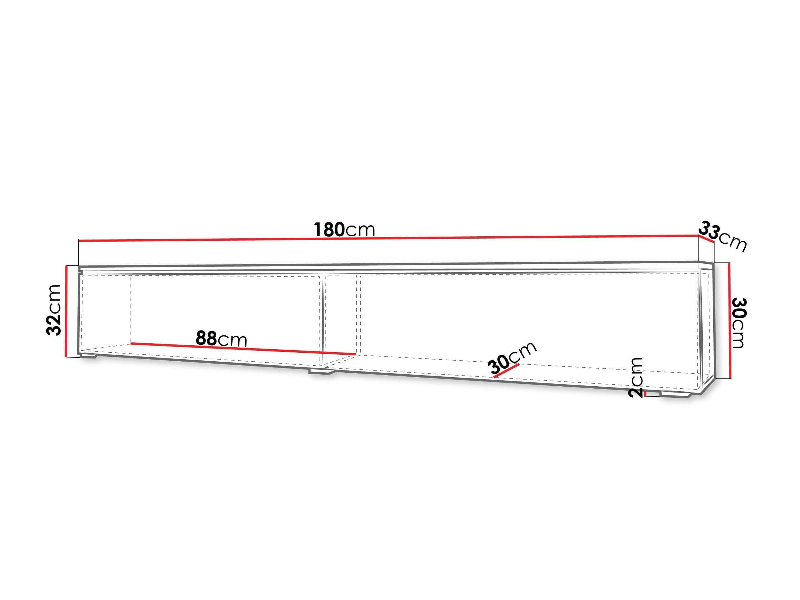 Έπιπλο τηλεόρασης SG4313