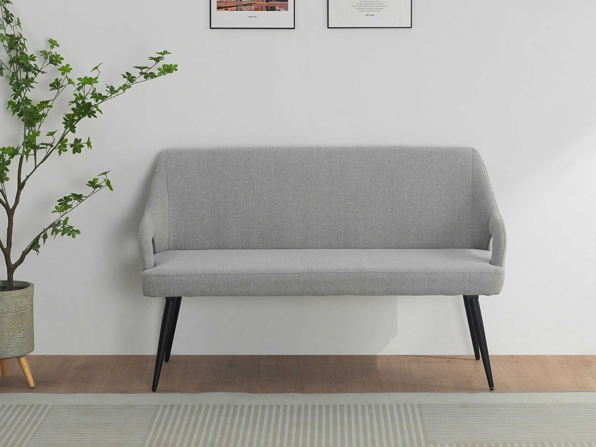 Upholstered bench Denton 1556