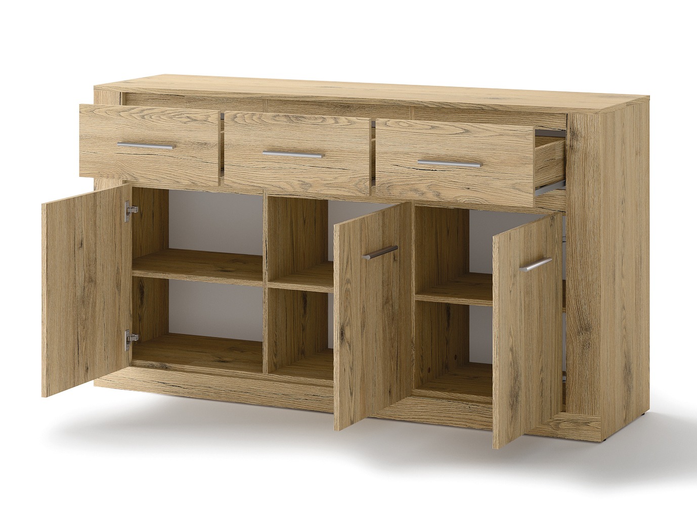 Chest of drawers Cirdelu 109 (San Remo oak)