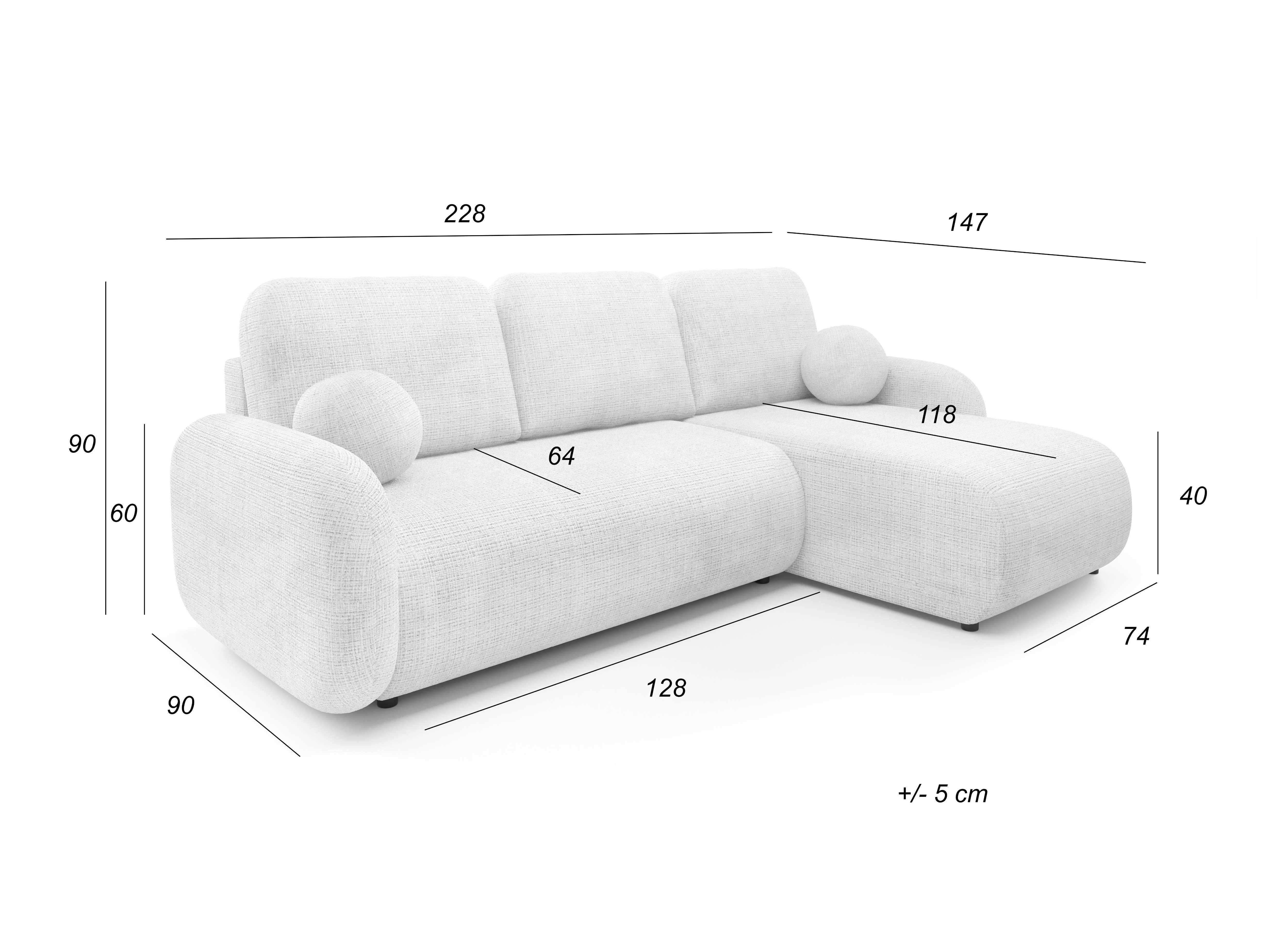 Corner sofa Arcadia 110