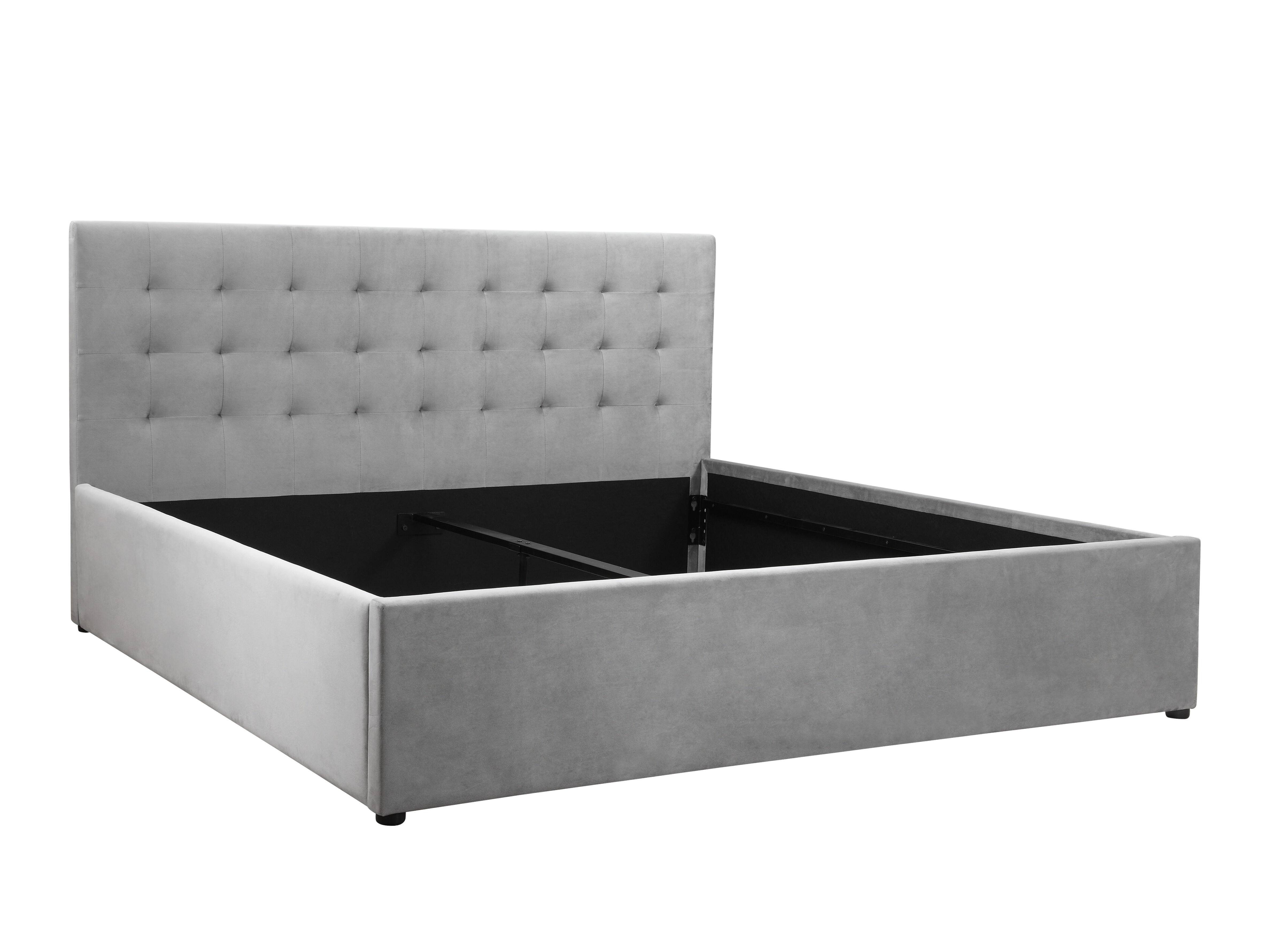 Κρεβάτι Denton 430 (Ανοιχτό γκρι)