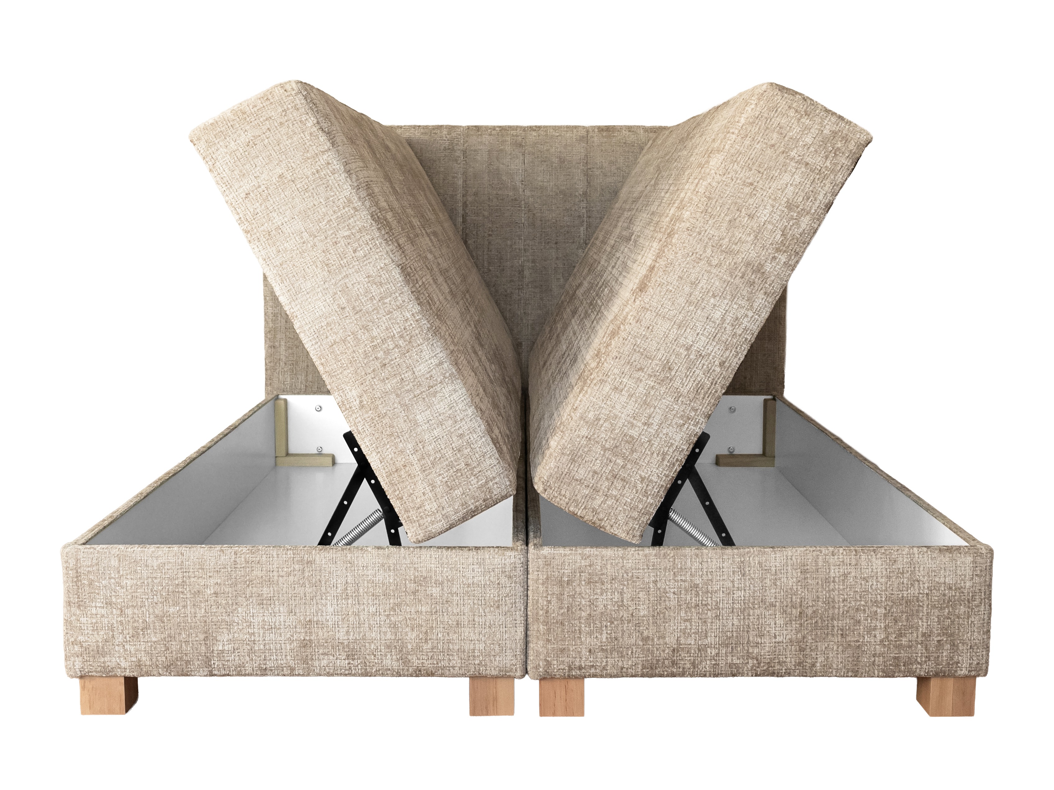 Κρεβάτι continental Houston 2119 (Μπεζ)