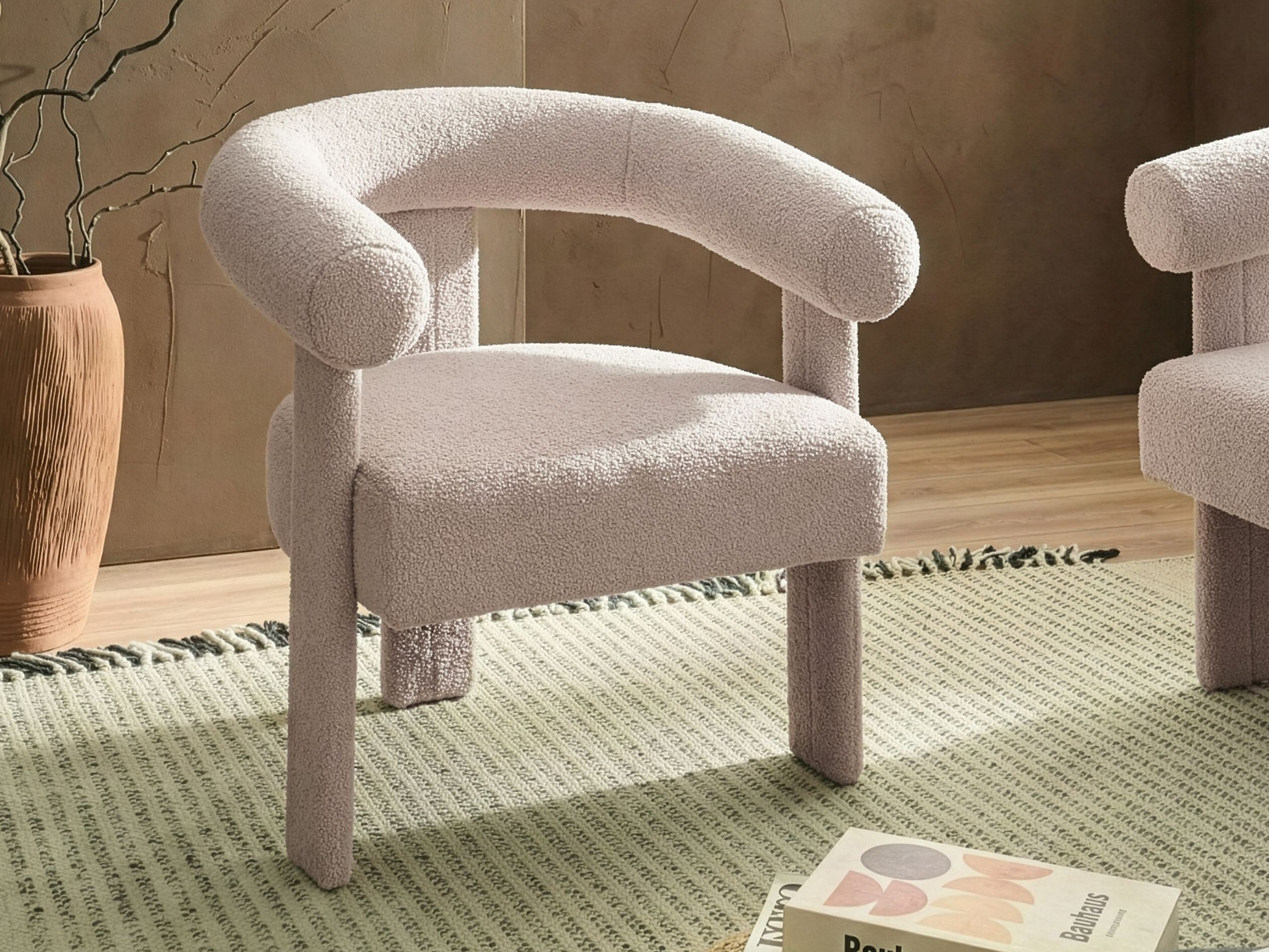 Πολυθρόνα Berwyn 3268 (Ανοιχτό μπεζ)