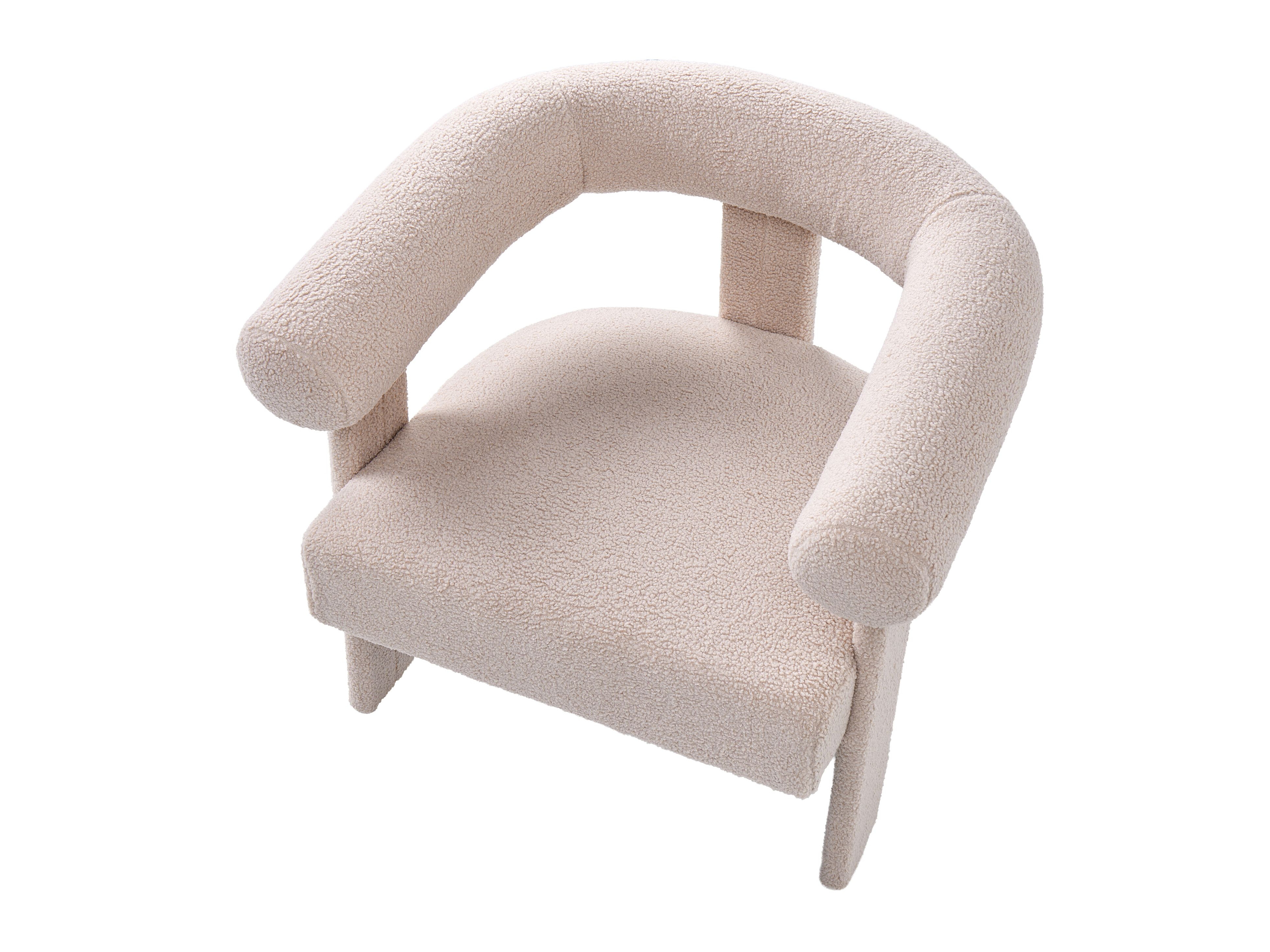 Πολυθρόνα Berwyn 3268 (Ανοιχτό μπεζ)