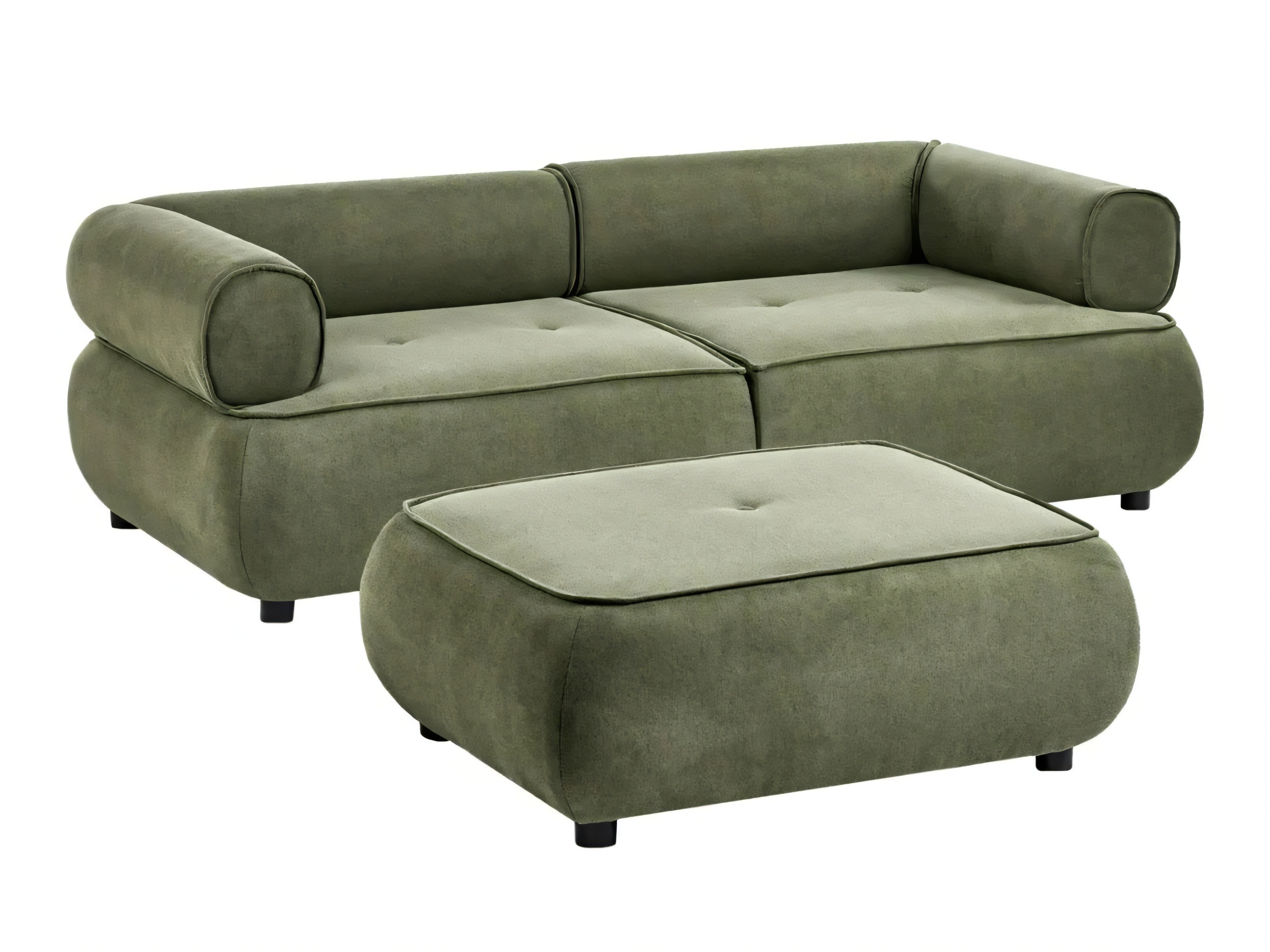 Σετ ταπετσαρισμένων επίπλων Berwyn 3266 (Πράσινο)