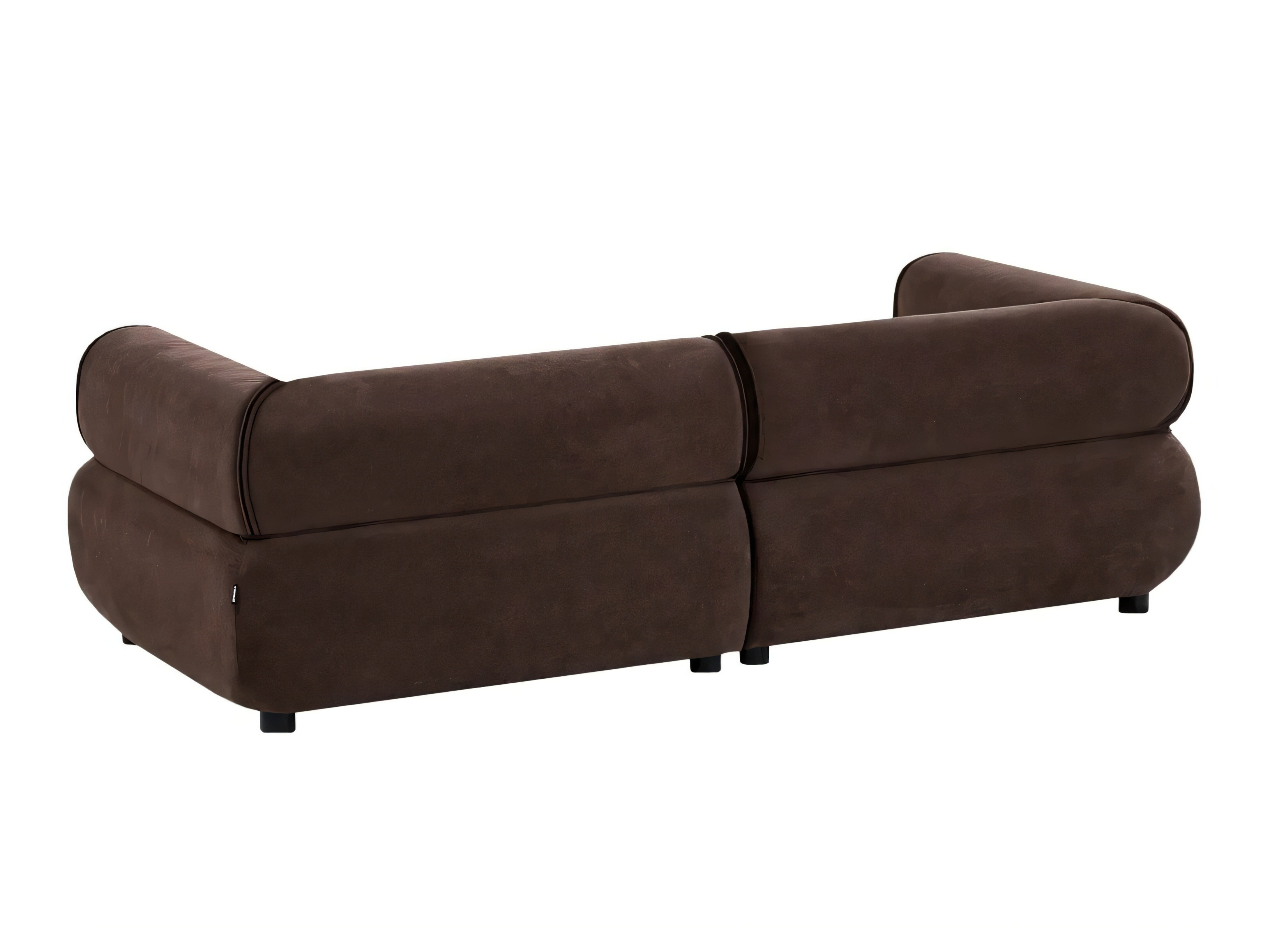 Σετ ταπετσαρισμένων επίπλων Berwyn 3266 (Σκούρο καφέ)