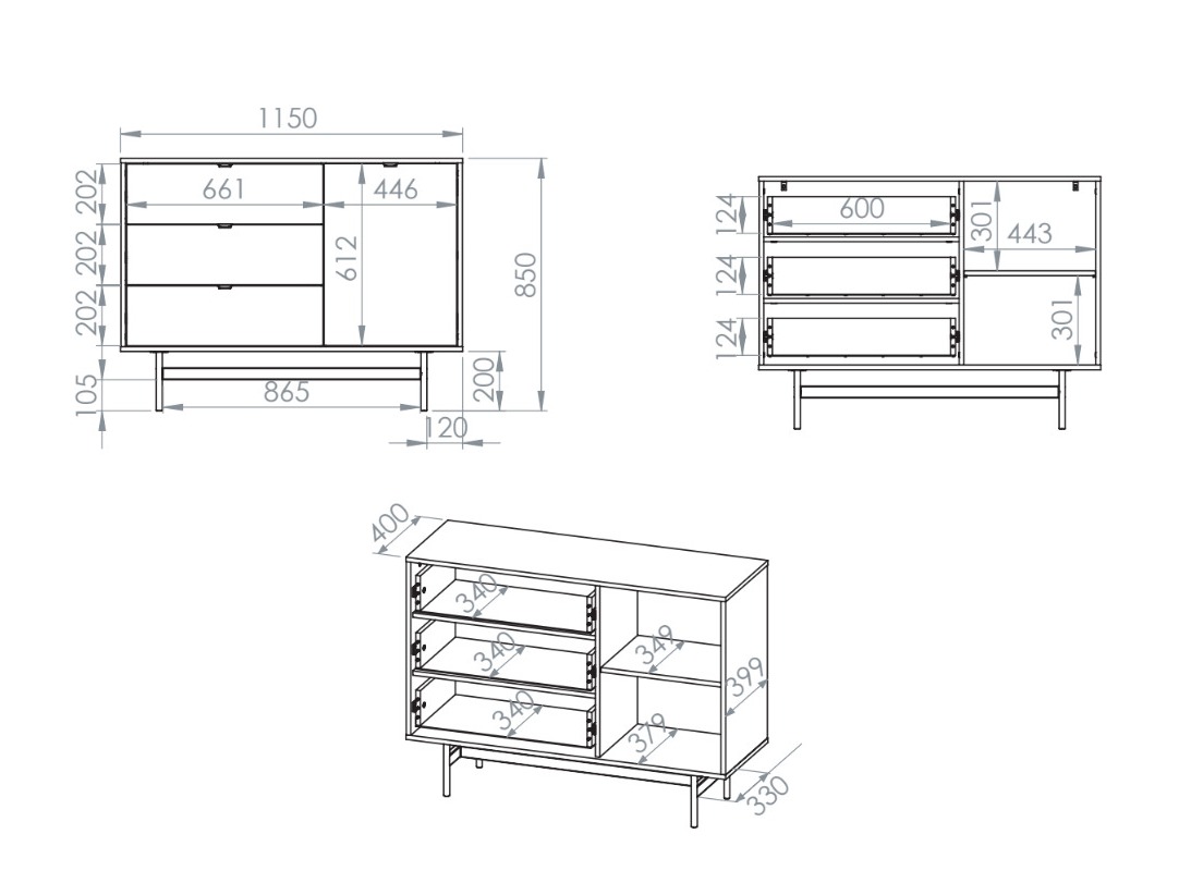 Συρταριέρα Morsero 102