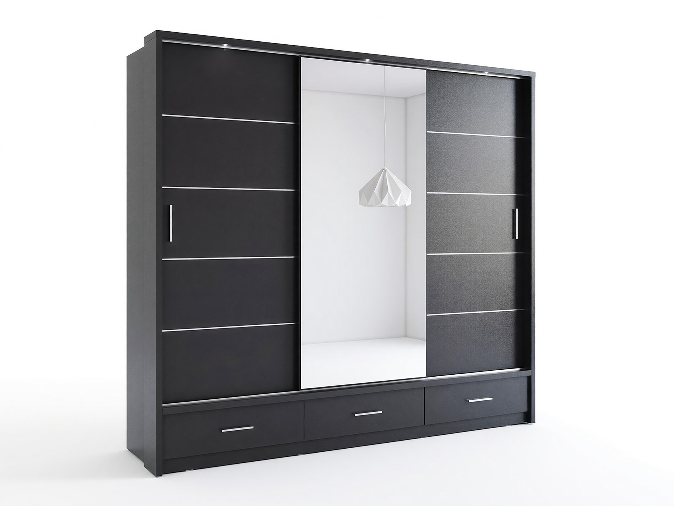 Wardrobe Fresno 100 (Black)