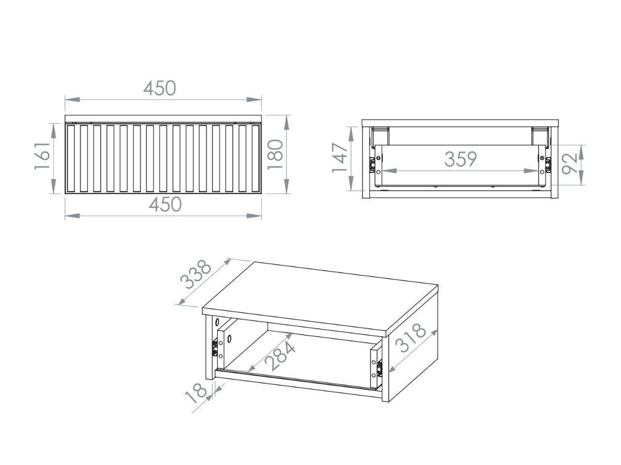 Κομοδίνο Marmeli 131