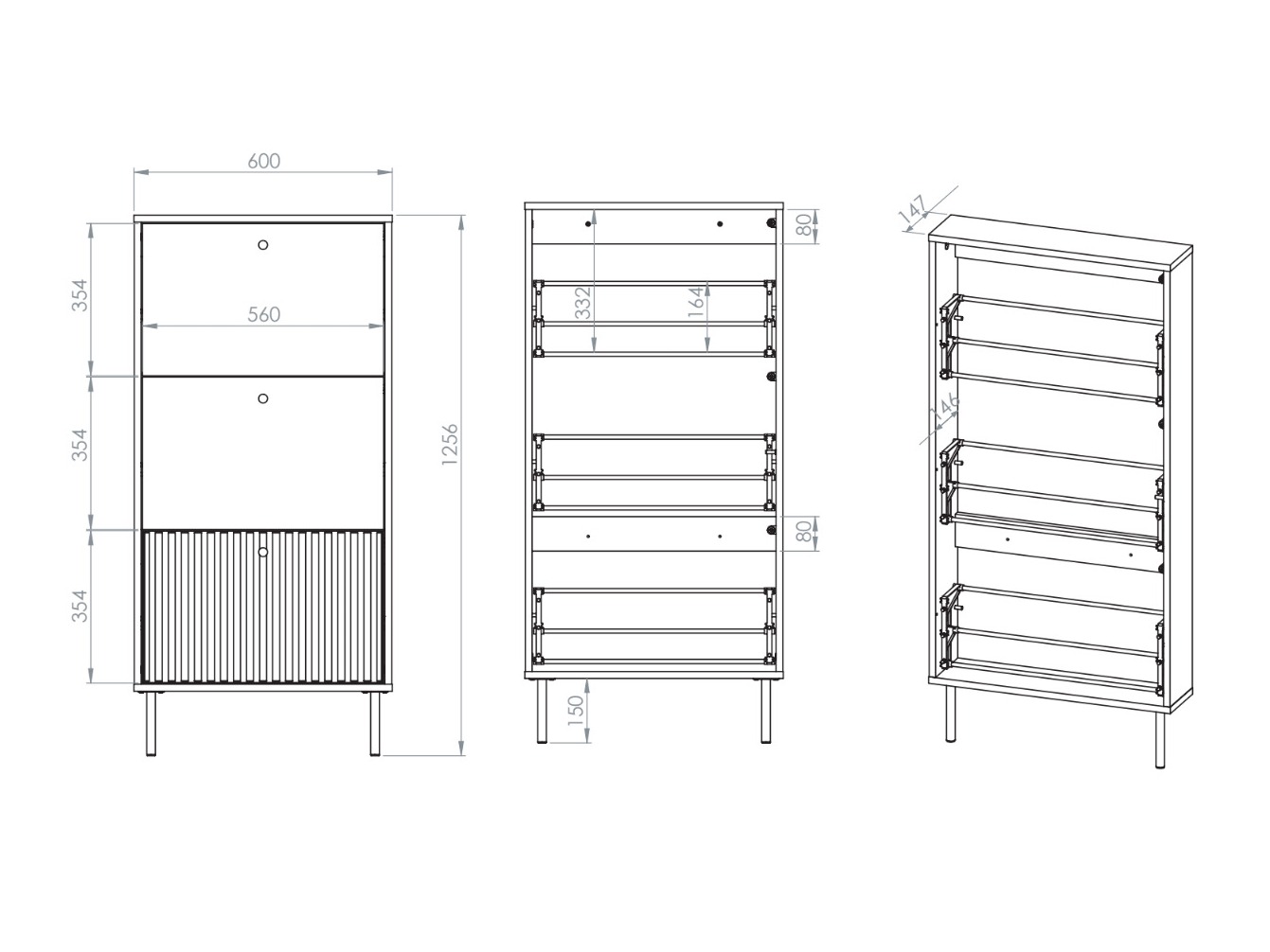 Παπουτσοθήκη Marmeli 129