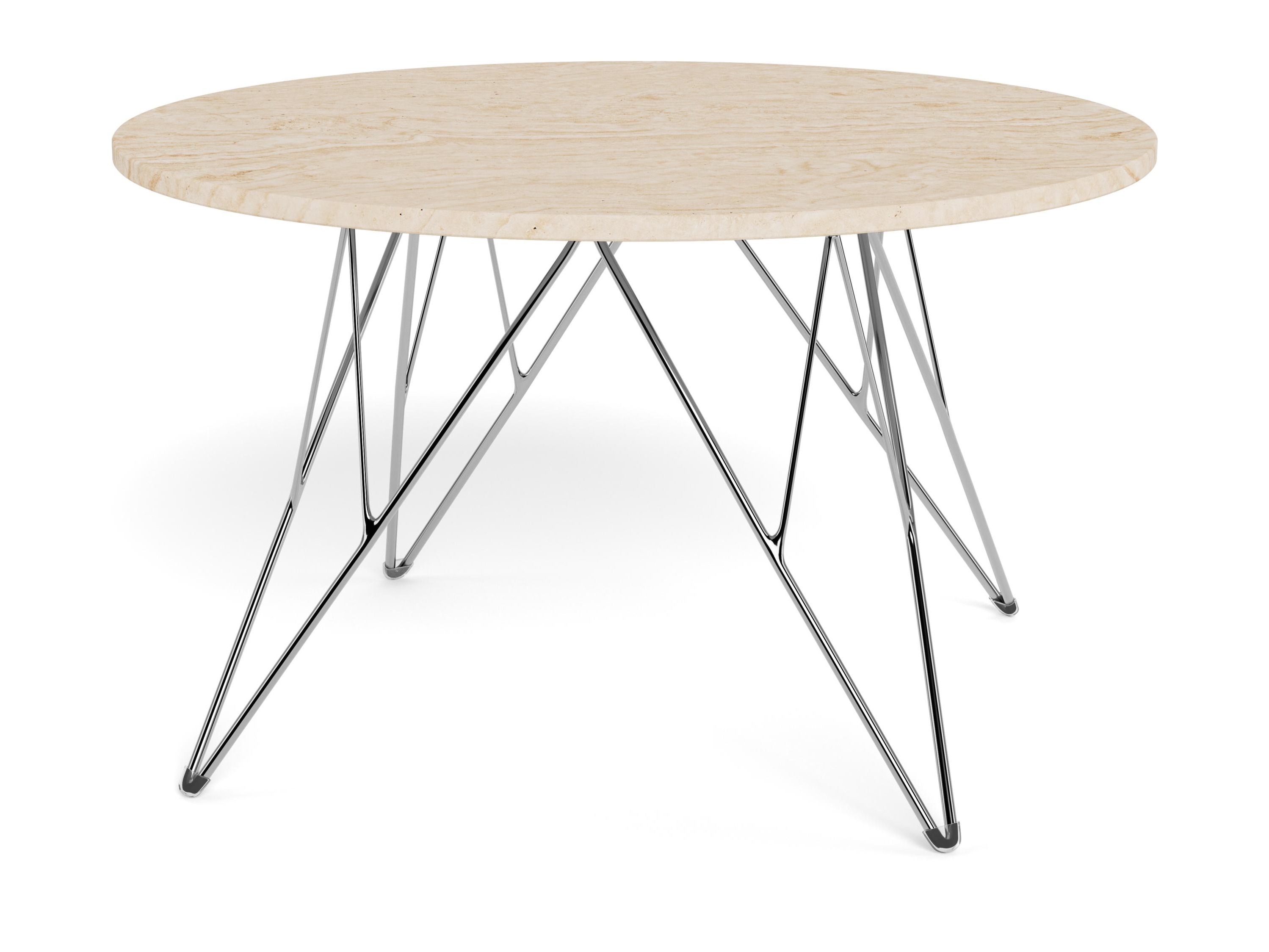 Τραπεζάκι σαλονιού Norsica 820 (Μπεζ + Ασημί)