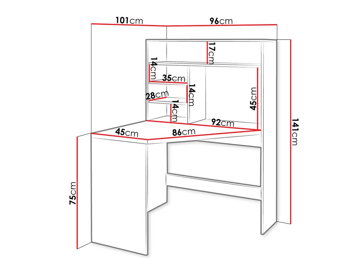 Γωνιακό γραφείο SG4323