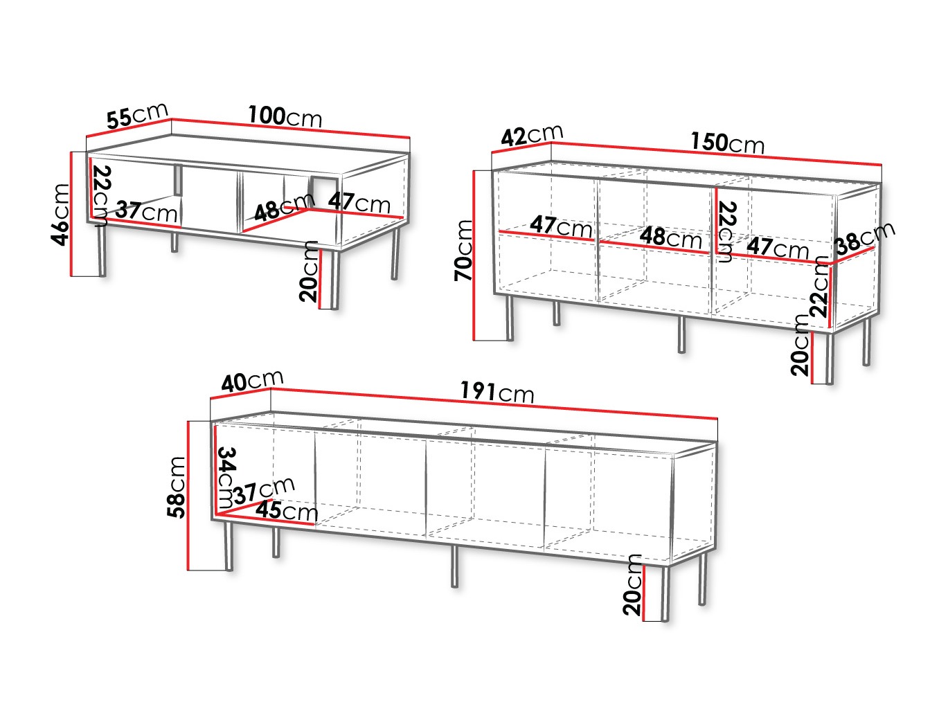Σετ επίπλων σαλονιού Morbala 106