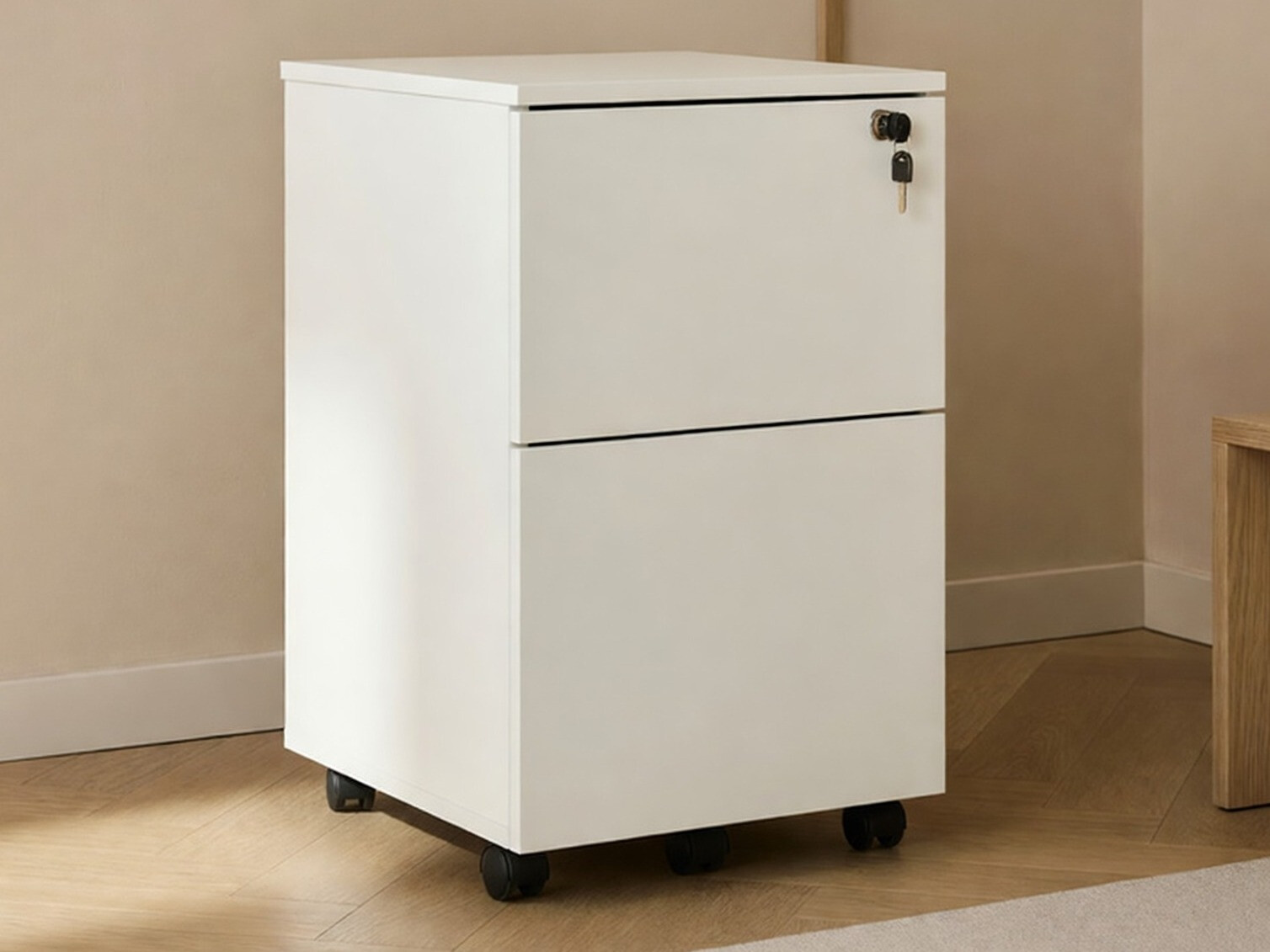 Under-desk pedestal Berwyn 3281 (White)