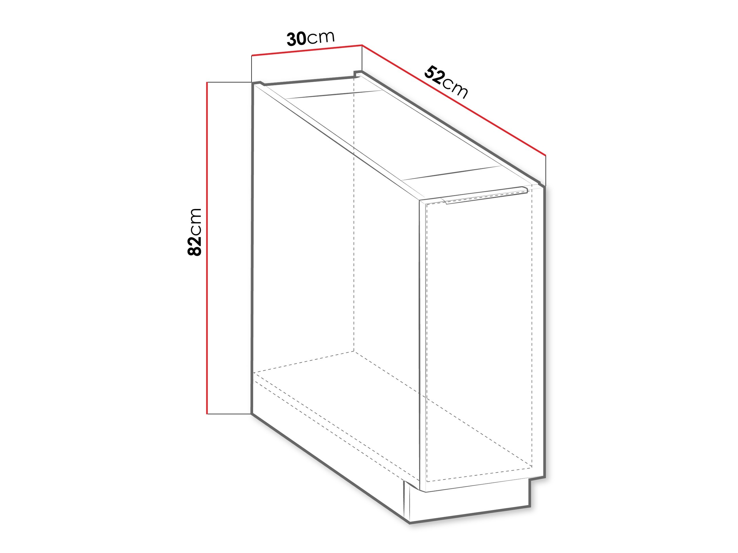 Πολυμορφικό ντουλάπι με συρτάρι και πόρτες Sole 102