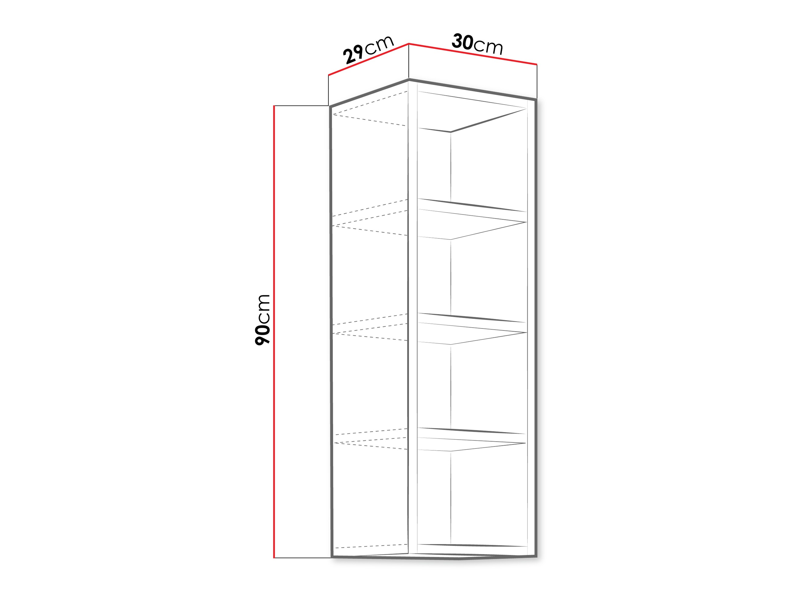 Ράφι τοίχου Sole 110
