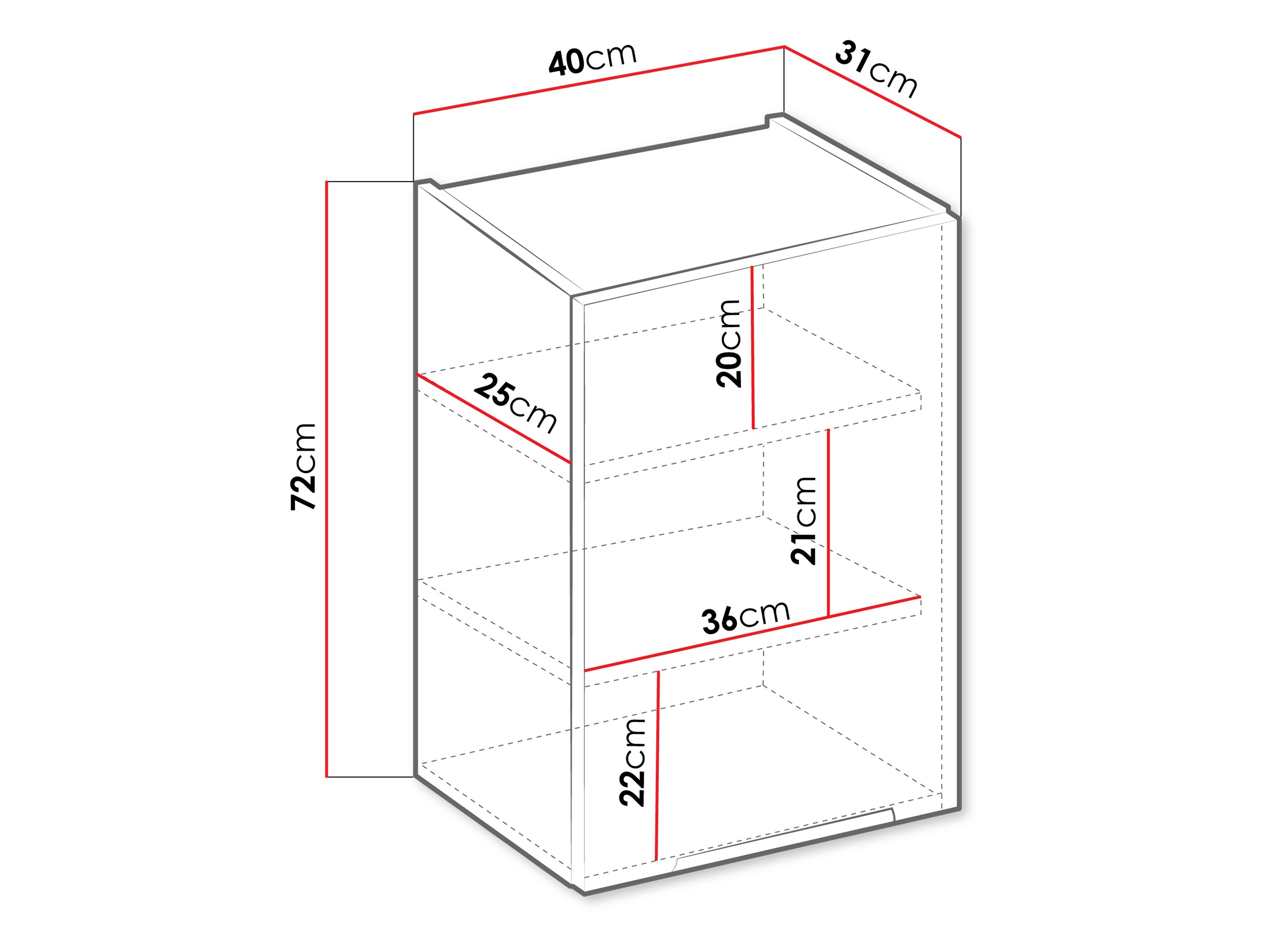 Πολυμορφικό ντουλάπι τοίχου Sole 117