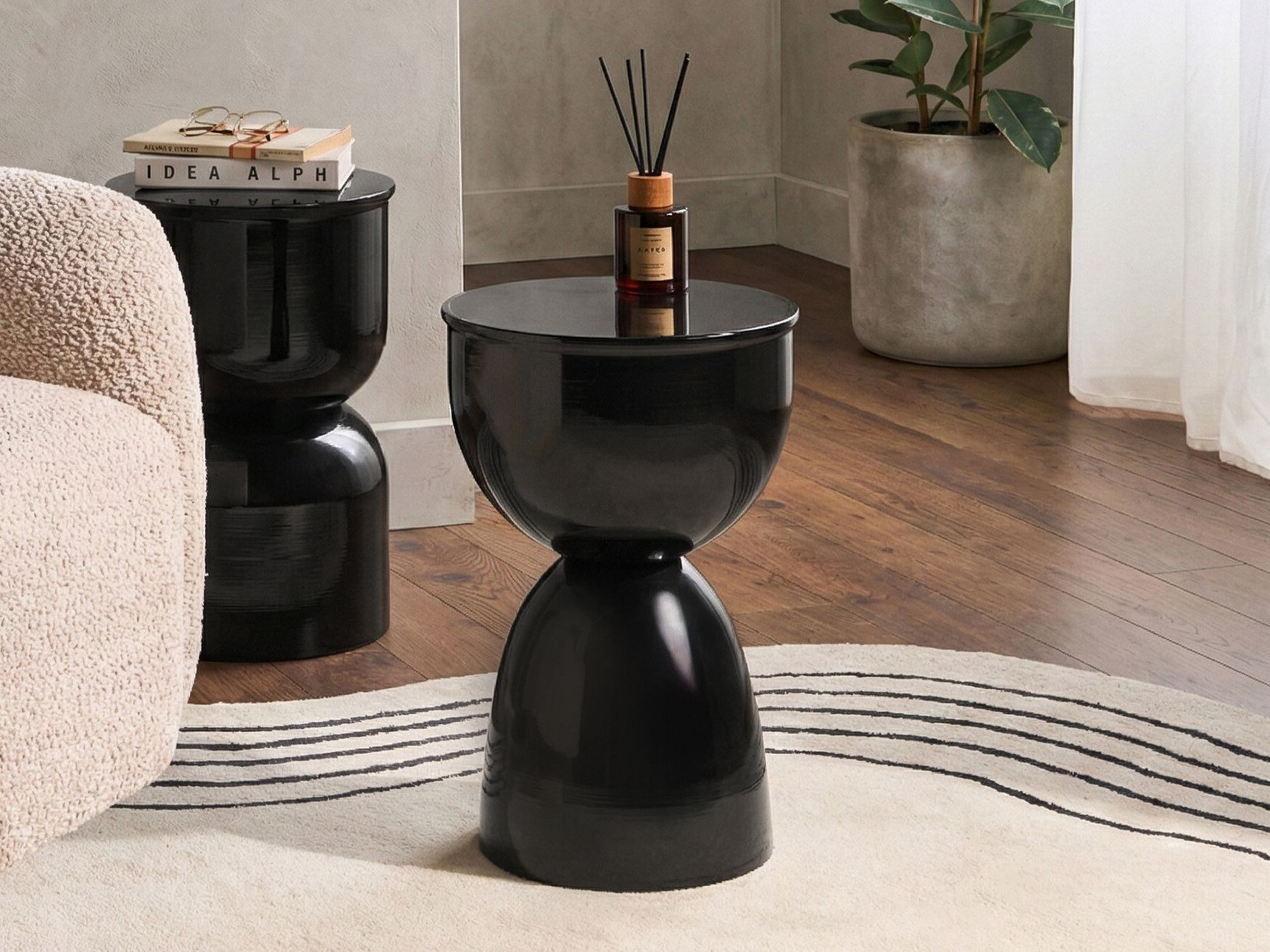 Βοηθητικό τραπεζάκι Berwyn 3292 (Μαύρο)