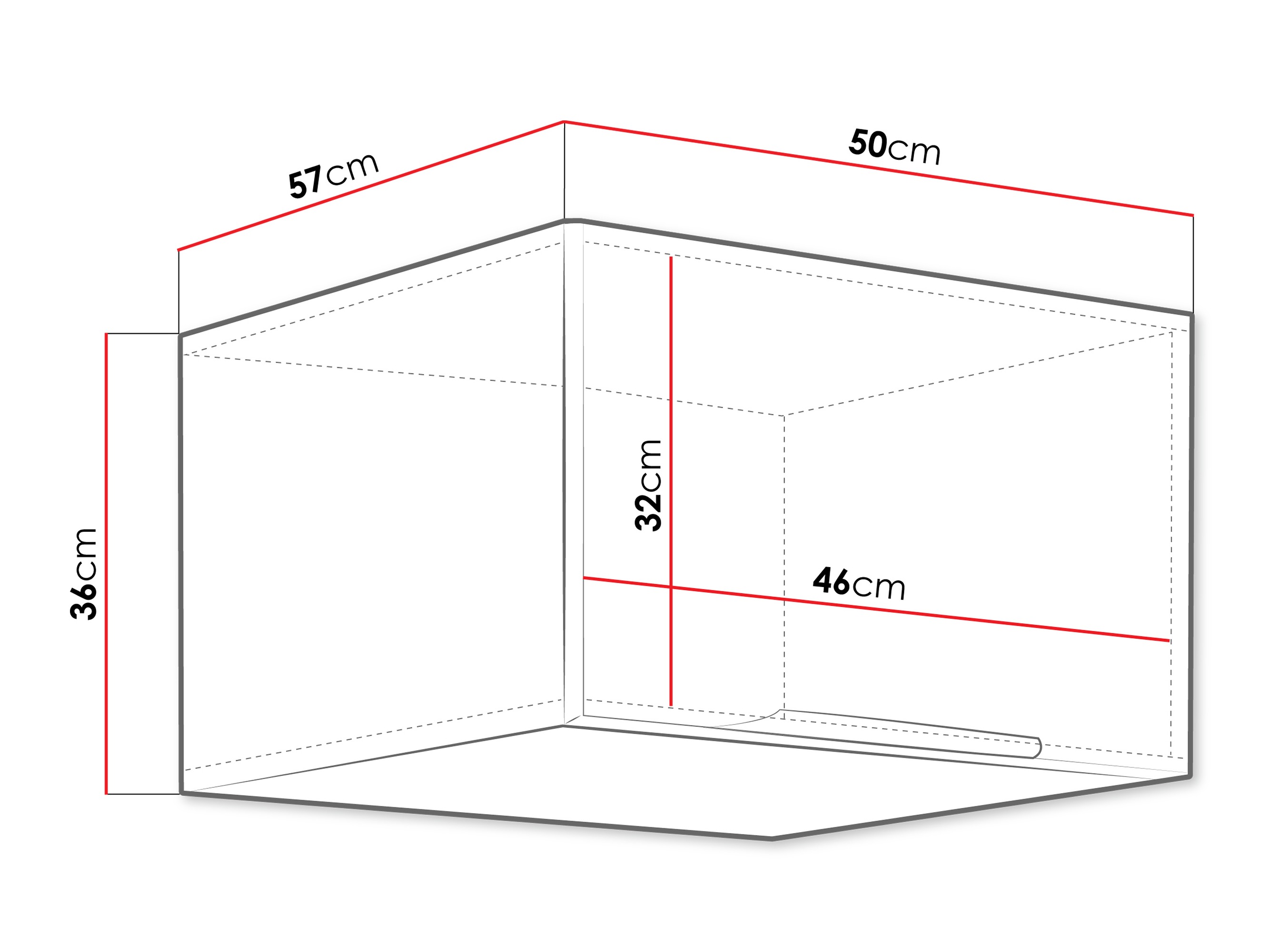 Πολυμορφικό ντουλάπι τοίχου Sole 129