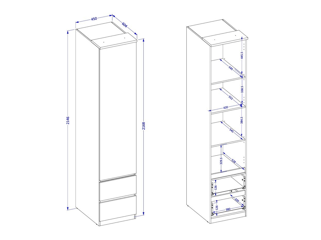 Σετ υπνοδωματίου Nolcala 125 (Δρυς + Μπεζ)