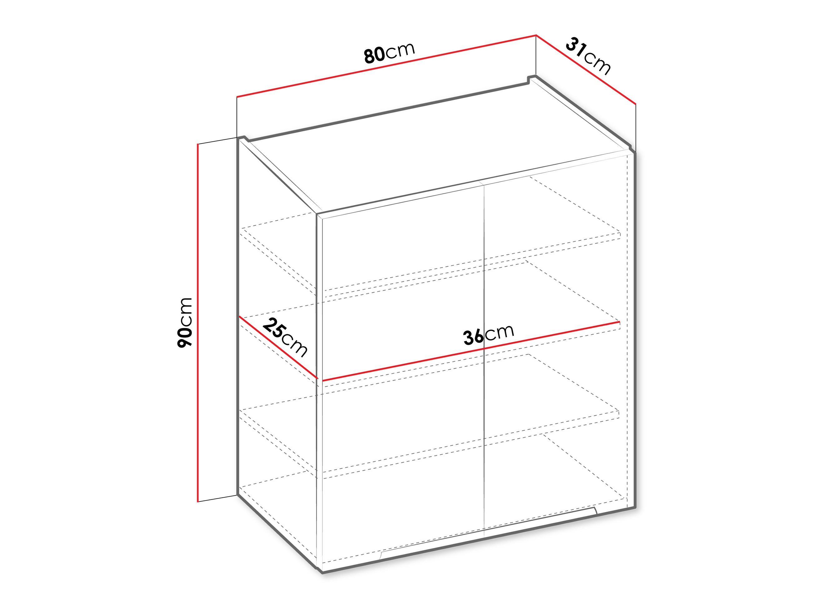 Πολυμορφικό ντουλάπι τοίχου Sole 149