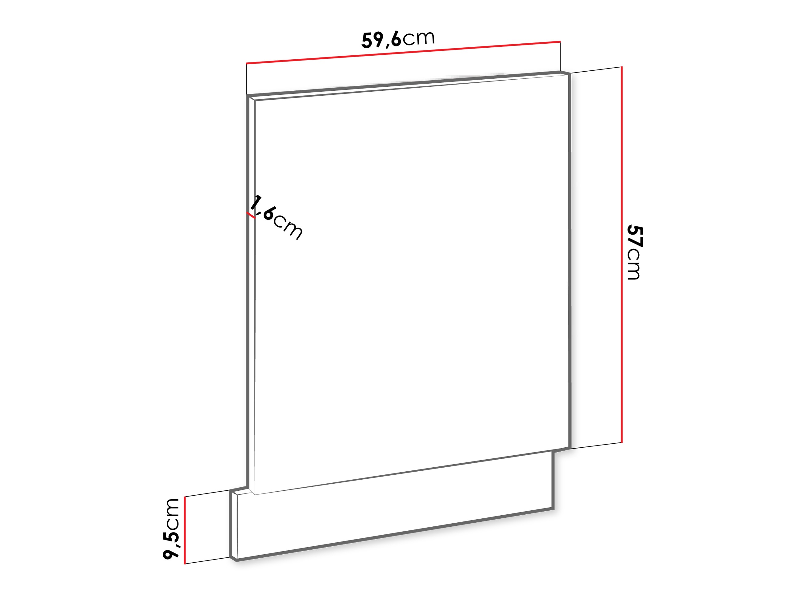 Πόρτα πλυντηρίου ρούχων Sole 155