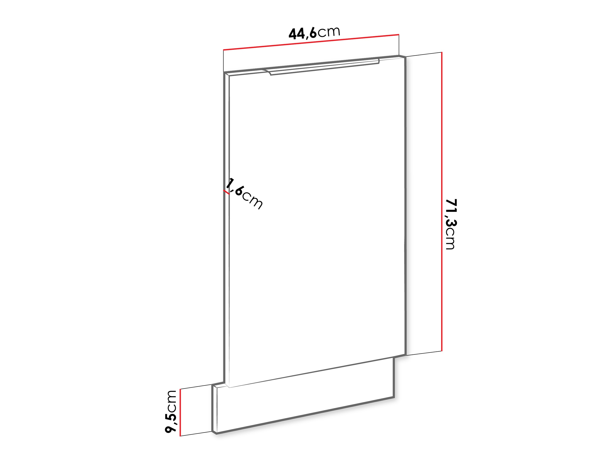Πόρτα πλυντηρίου ρούχων Sole 156