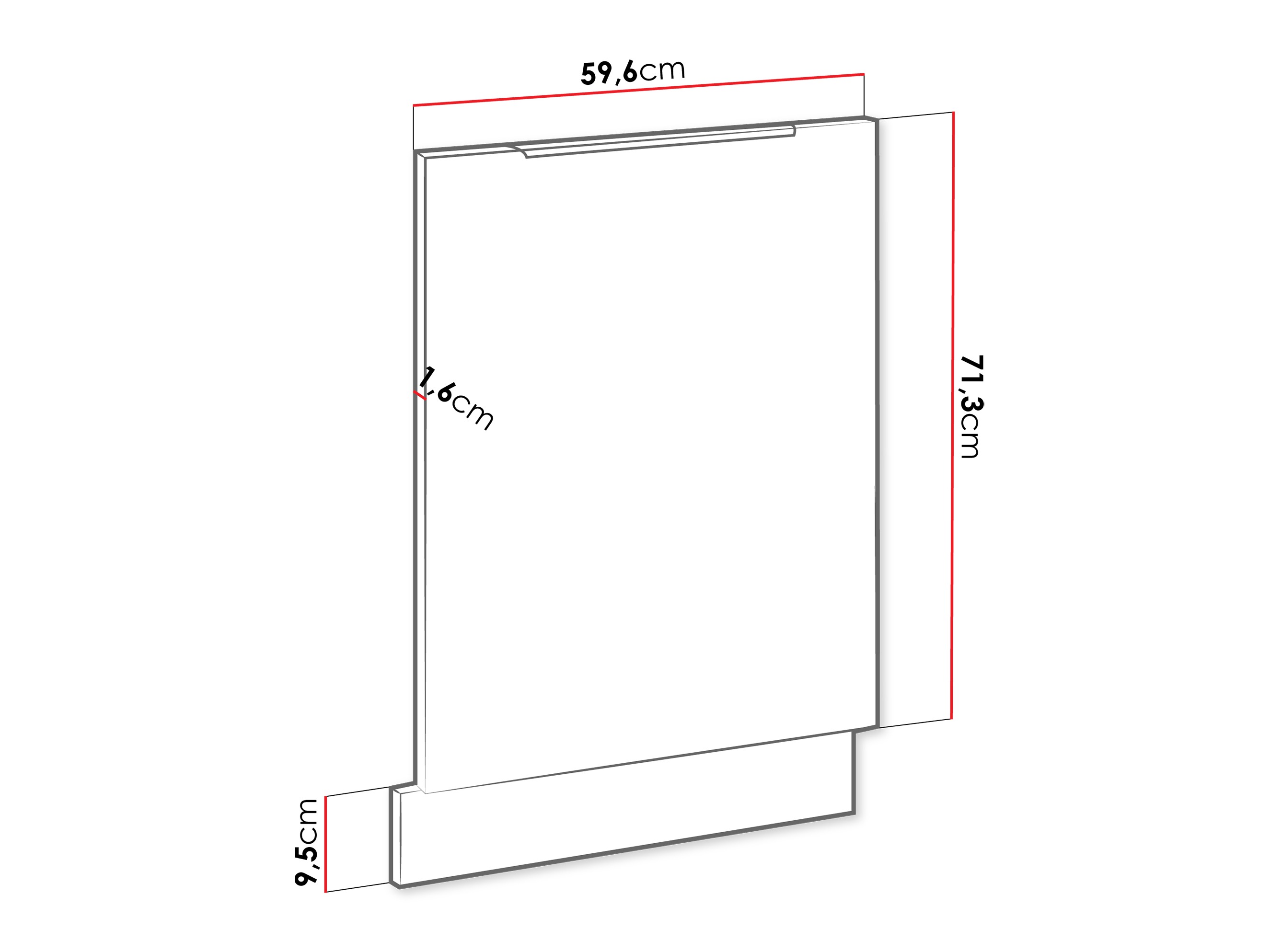 Πόρτα πλυντηρίου ρούχων Sole 157