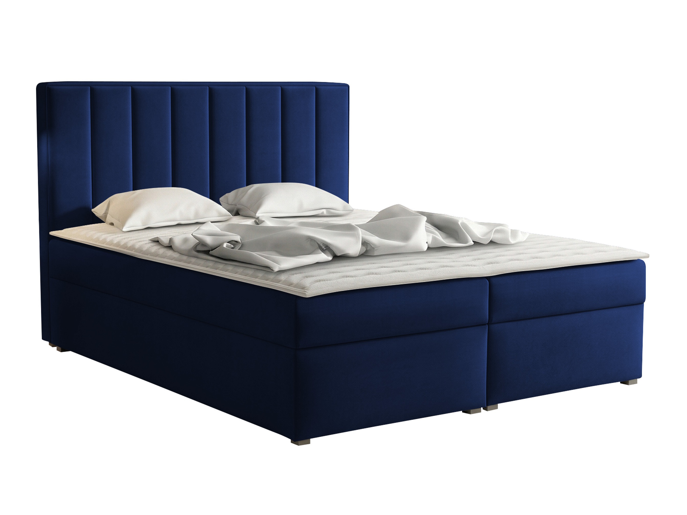 Κρεβάτι continental Pomona 116 (Magic βελούδινο 2216)