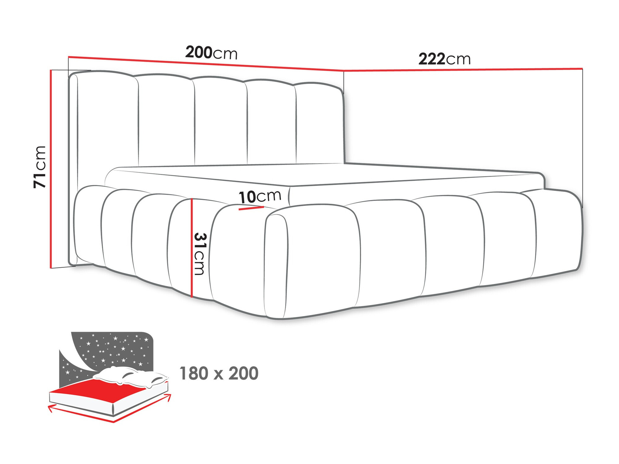 Κρεβάτι SG4333