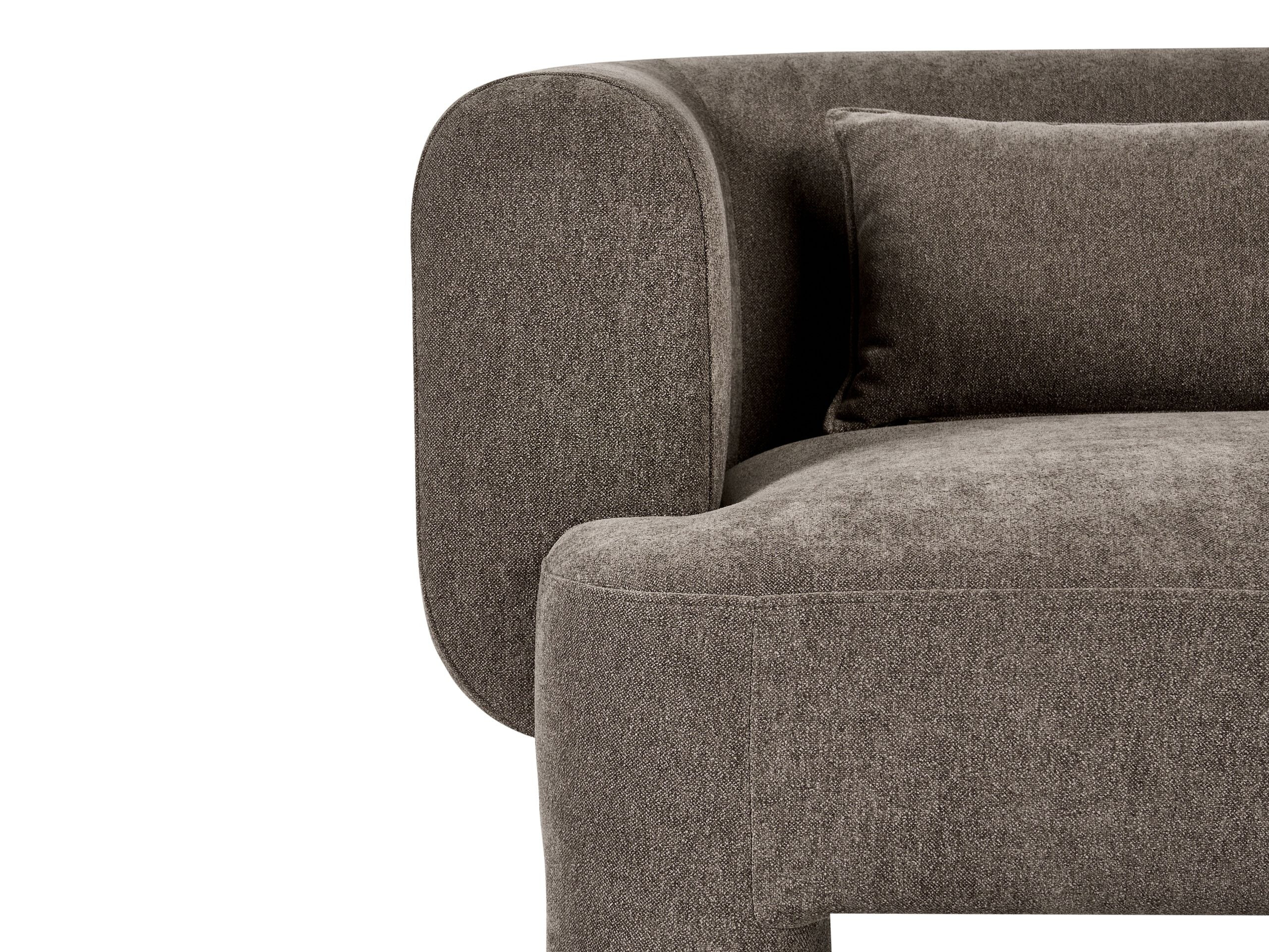 Καναπές Cavsali 100 (Καφέ)