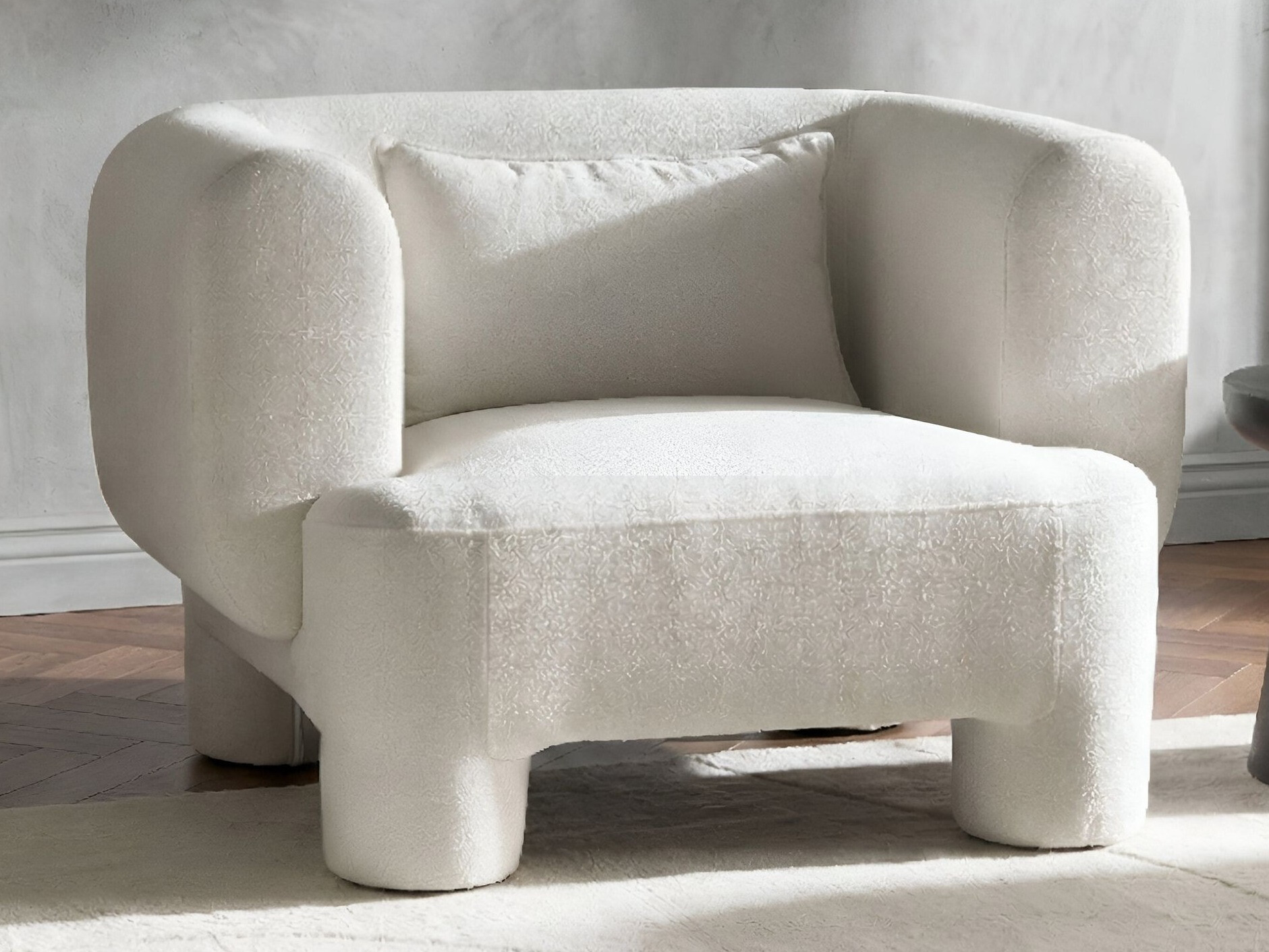 Πολυθρόνα Cavsali 102 (Άσπρο)