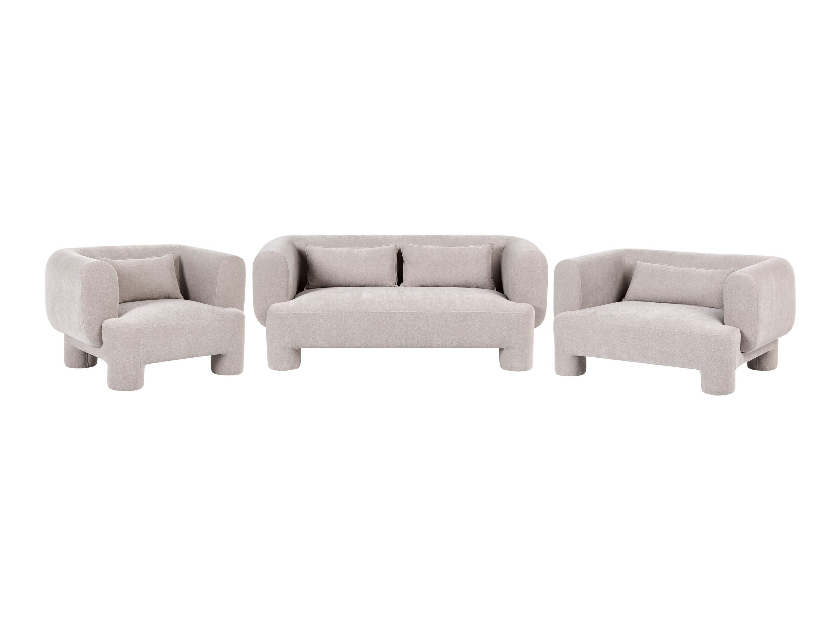Upholstered furniture set Cavsali 104 (Beige)