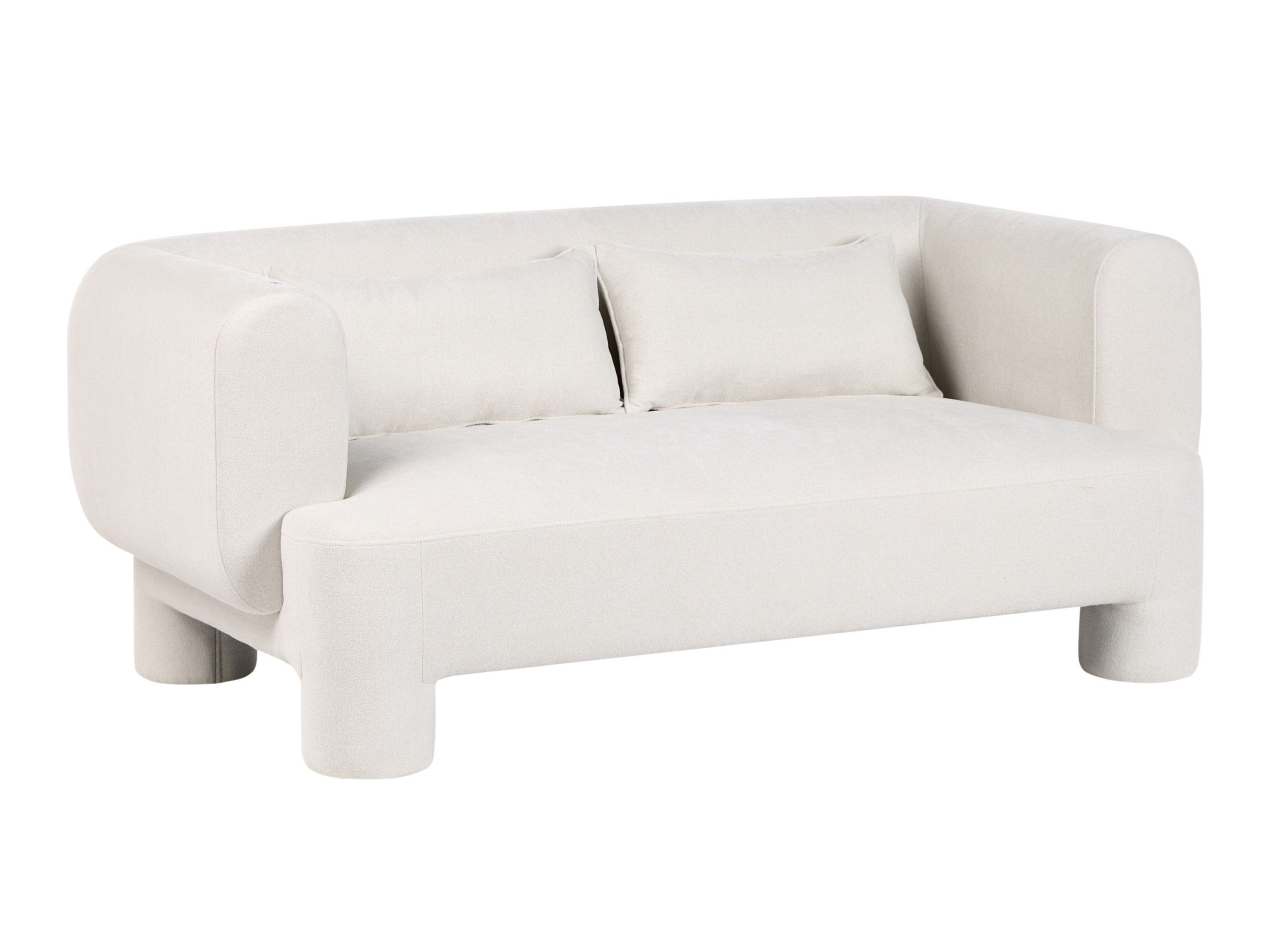 Σετ ταπετσαρισμένων επίπλων Cavsali 105 (Άσπρο)