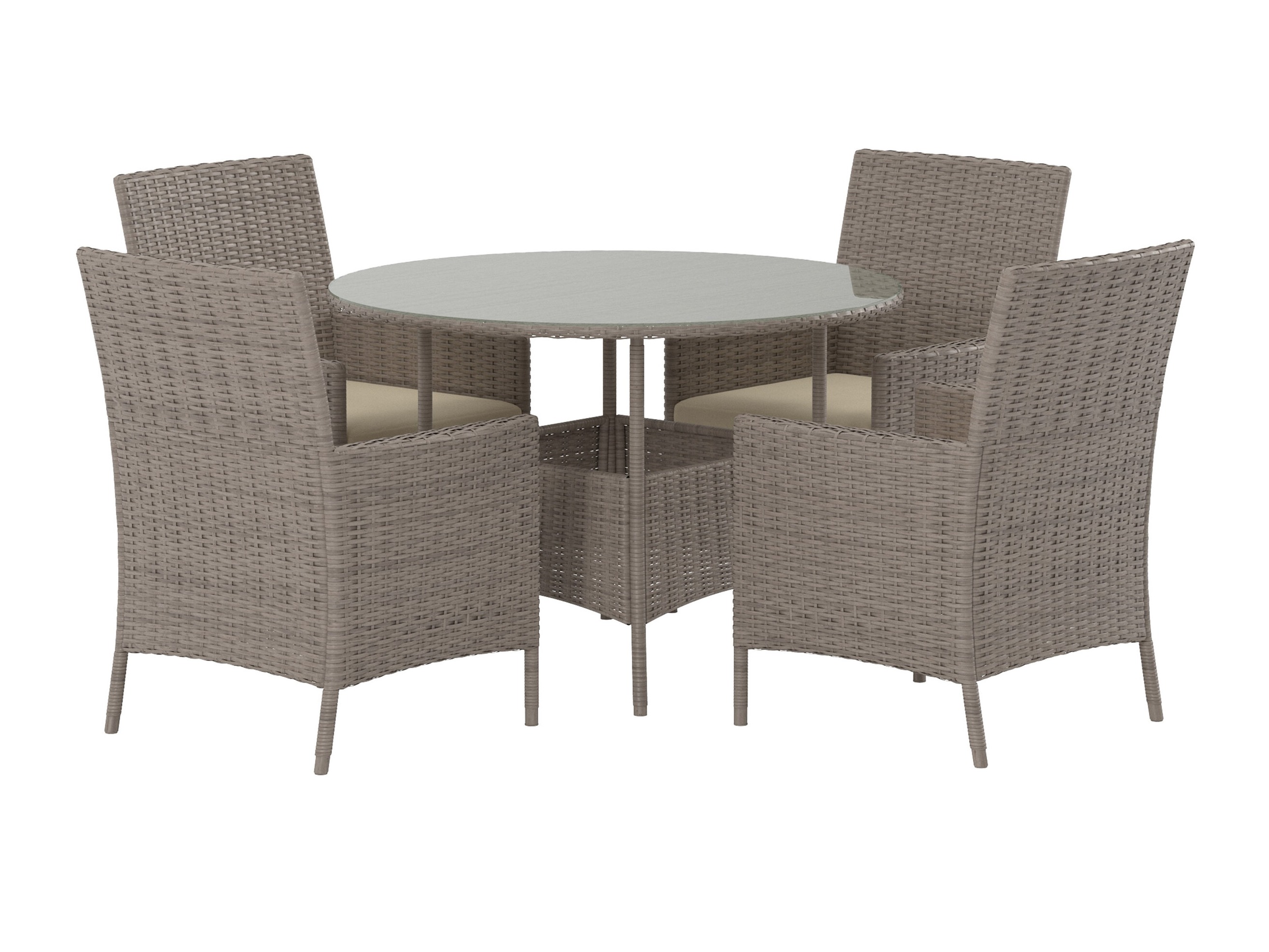 Table and chairs set Dallas 5242