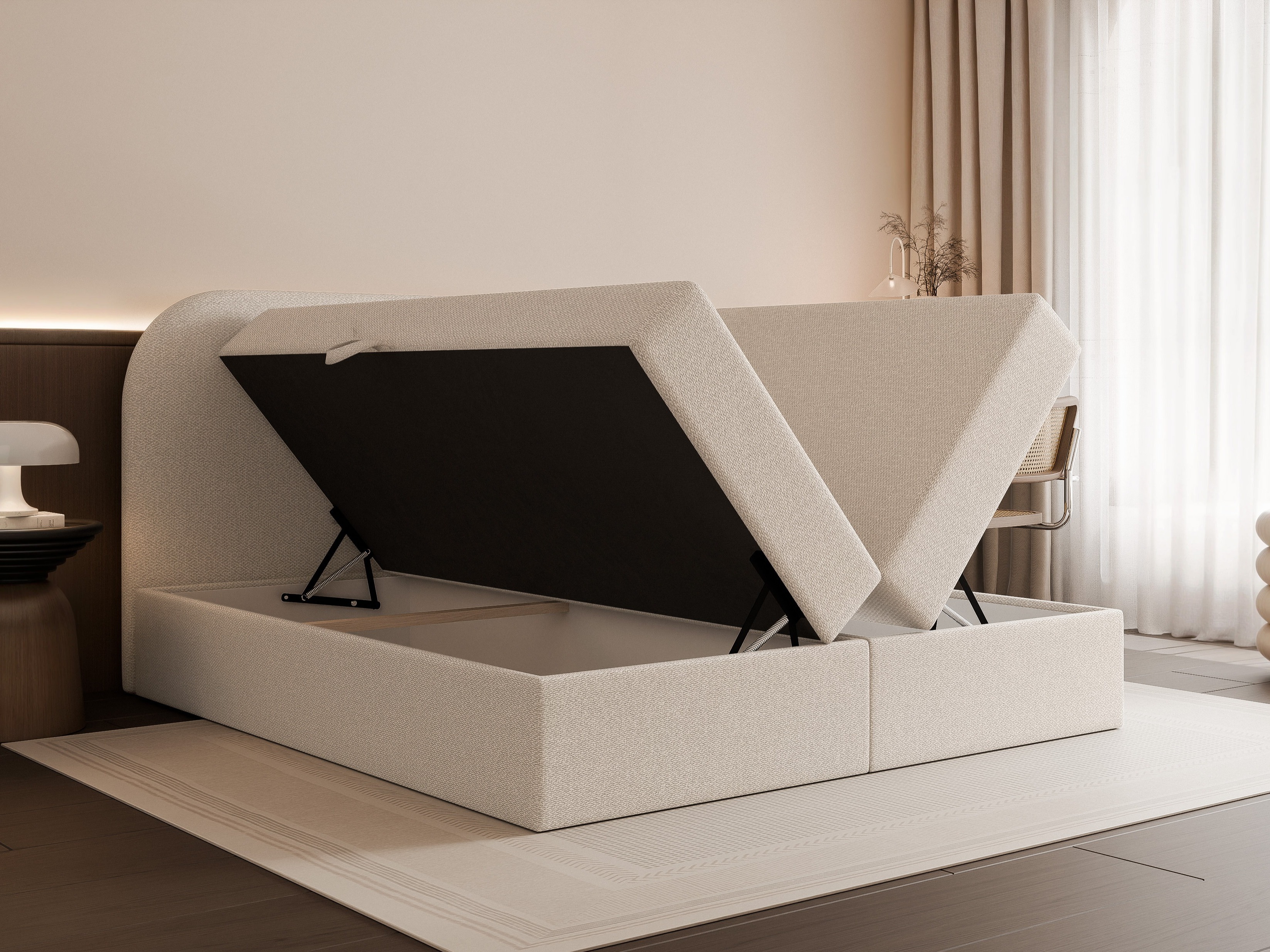 Κρεβάτι continental Martinez 131 (Lumi 04)