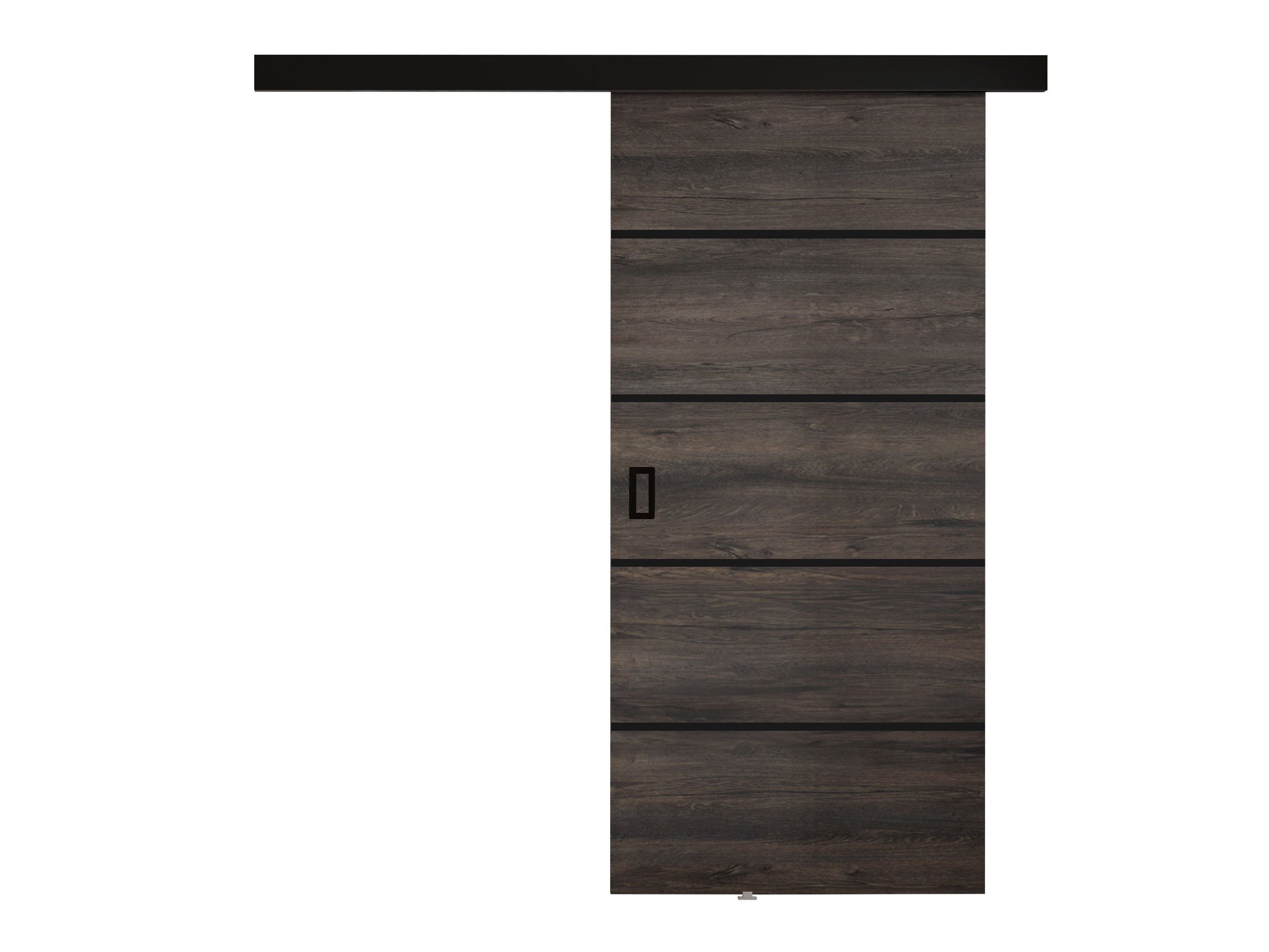 Συρόμενες πόρτες Dover 171 (Σκούρα φλαμουριά)