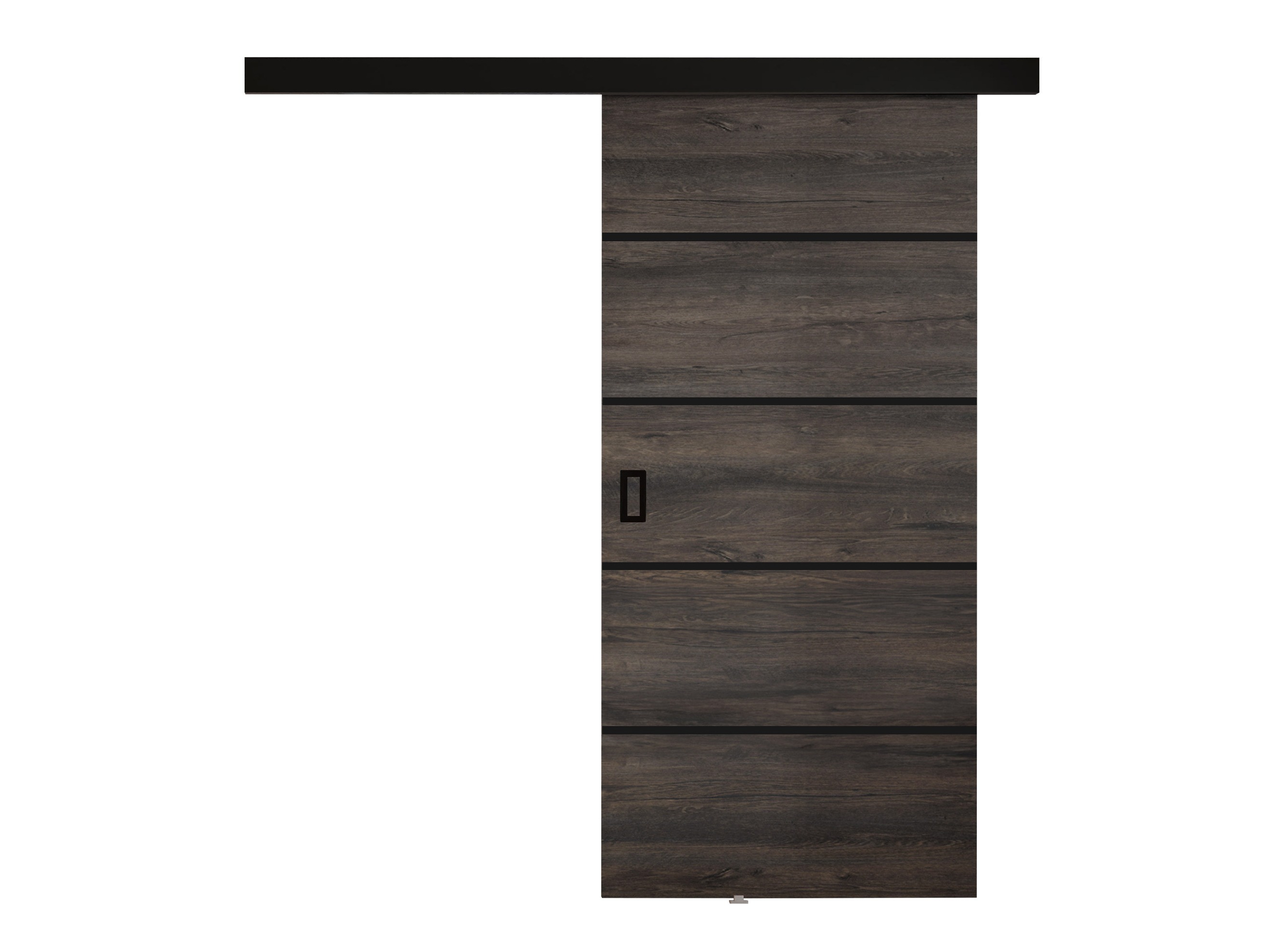 Συρόμενες πόρτες Dover 172 (Σκούρα φλαμουριά)