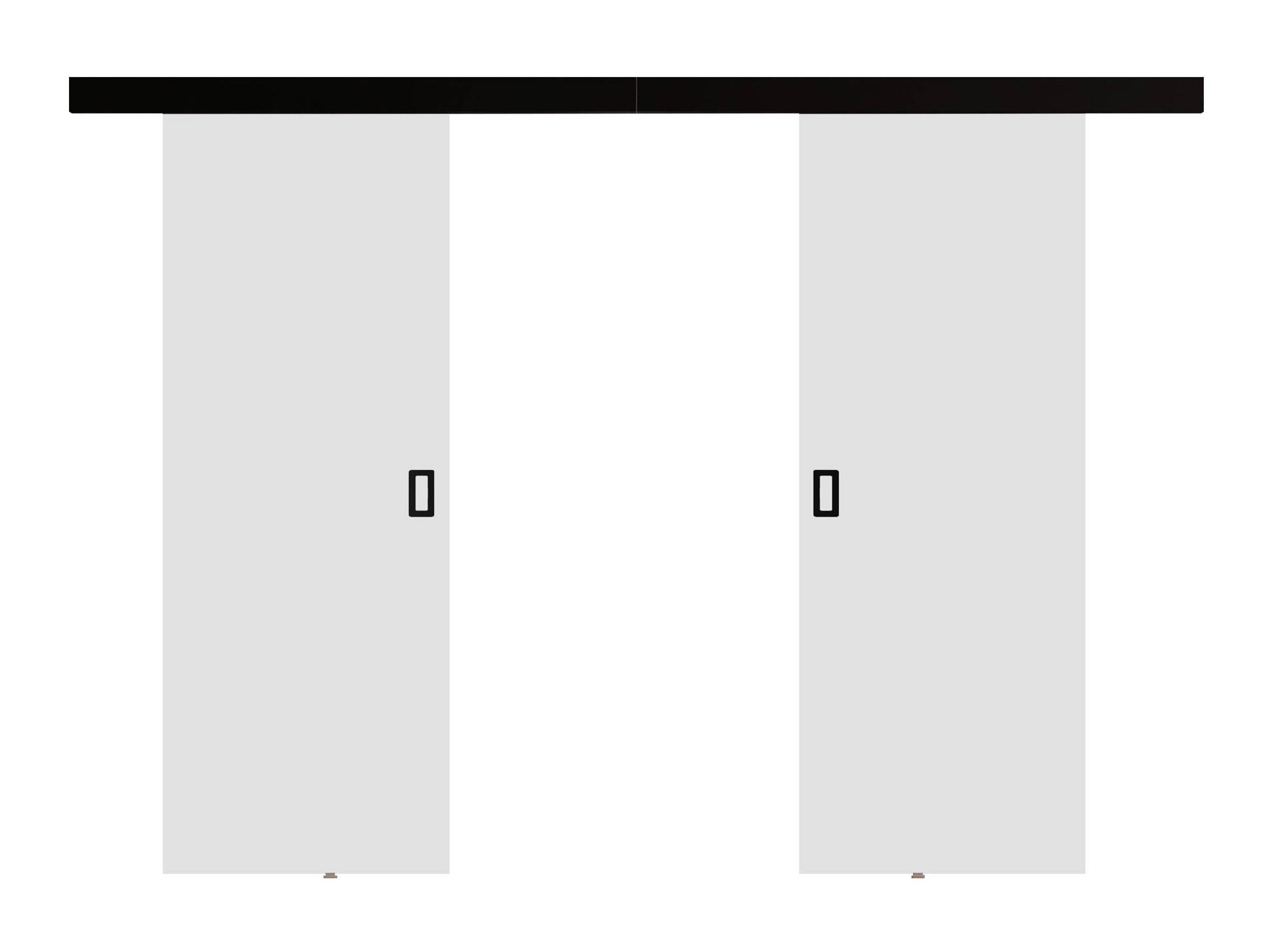 Συρόμενες πόρτες Dover 198 (Άσπρο)